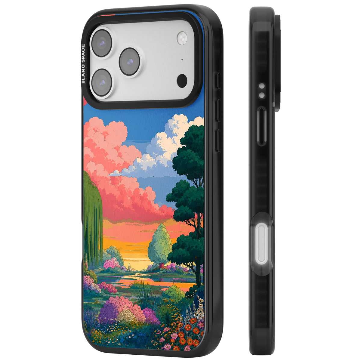 Dream Valley iPhone 17 Pro Max Impact Black Phone Case side