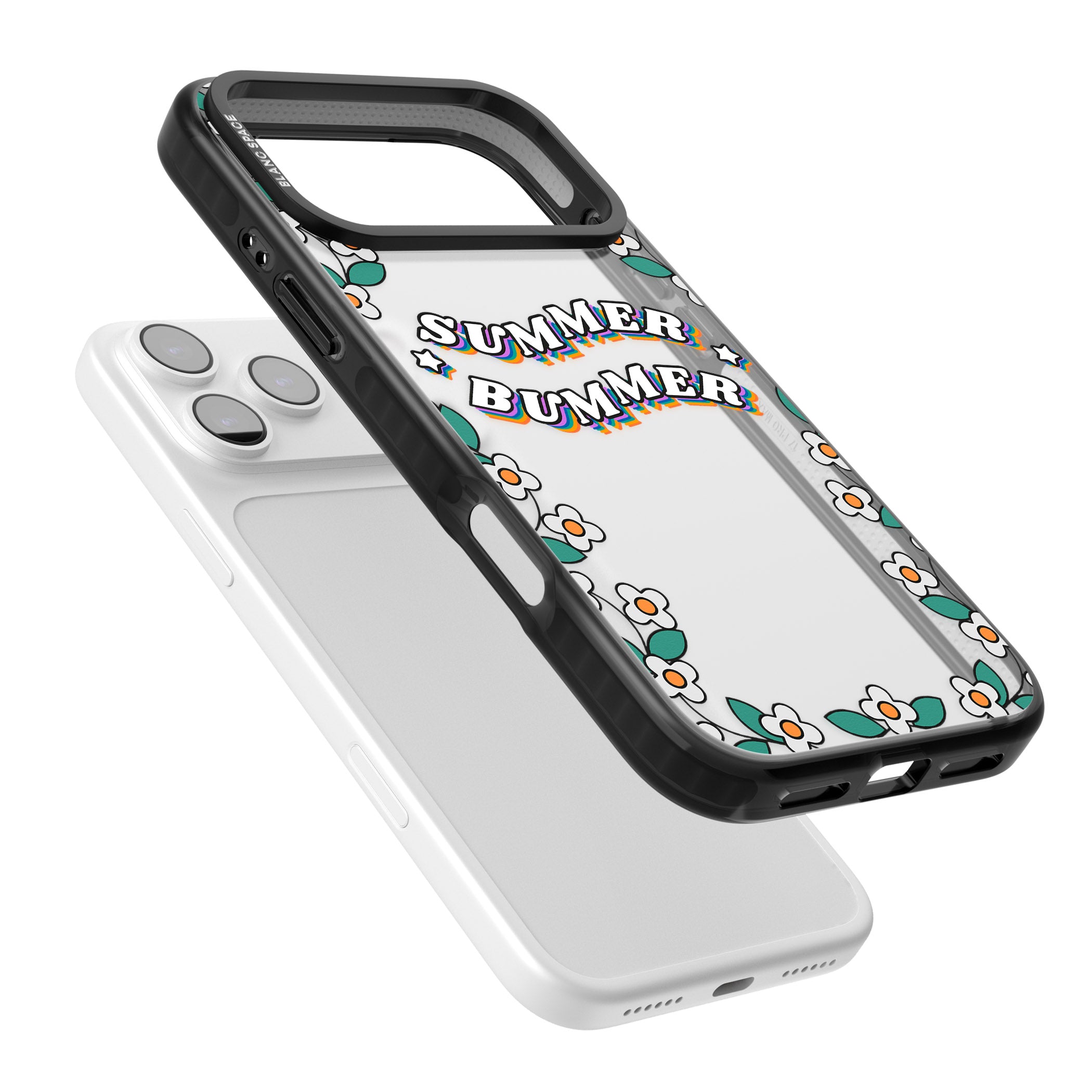 Summer Bummer iPhone 17 Pro Impact Black Phone Case Colours