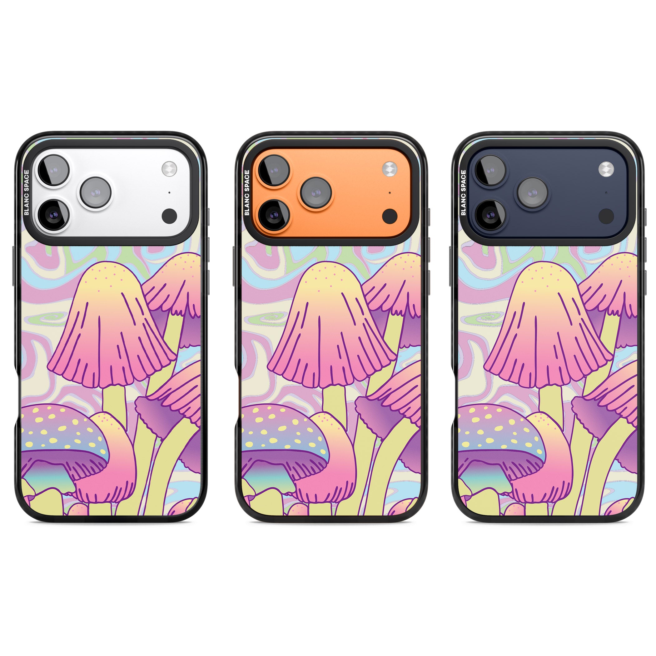 Shroomin' iPhone 17 Pro Impact Black Phone Case APT Impact Protection