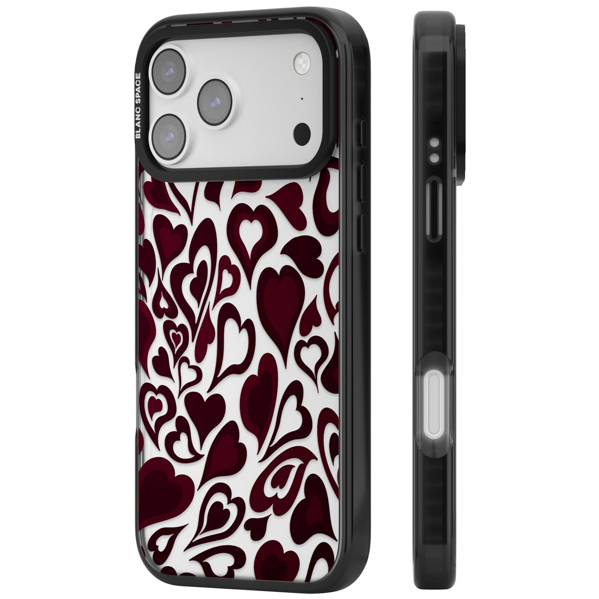 Amour iPhone 17 Pro Max Impact Black Phone Case side