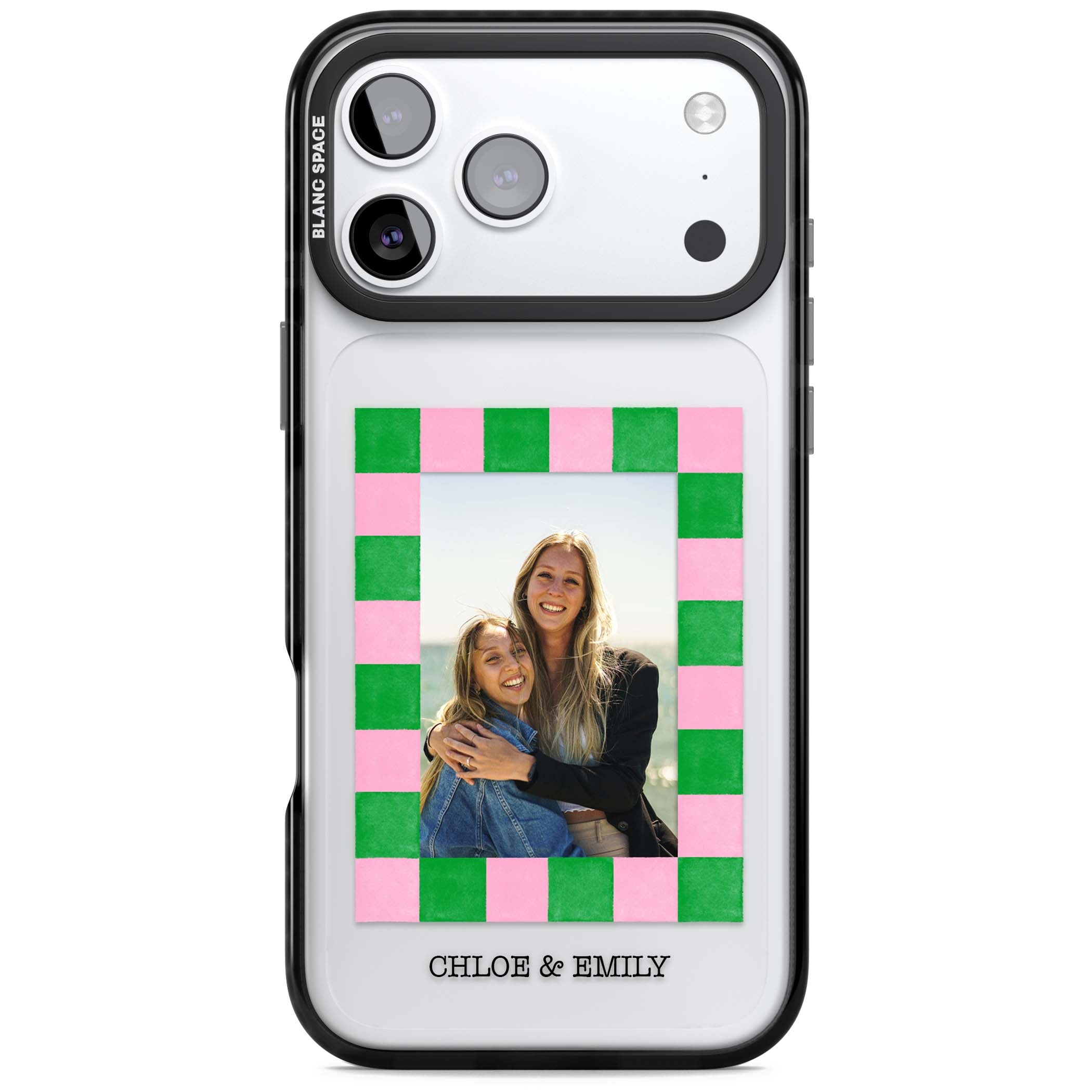 Personalised Riviera Check Photo