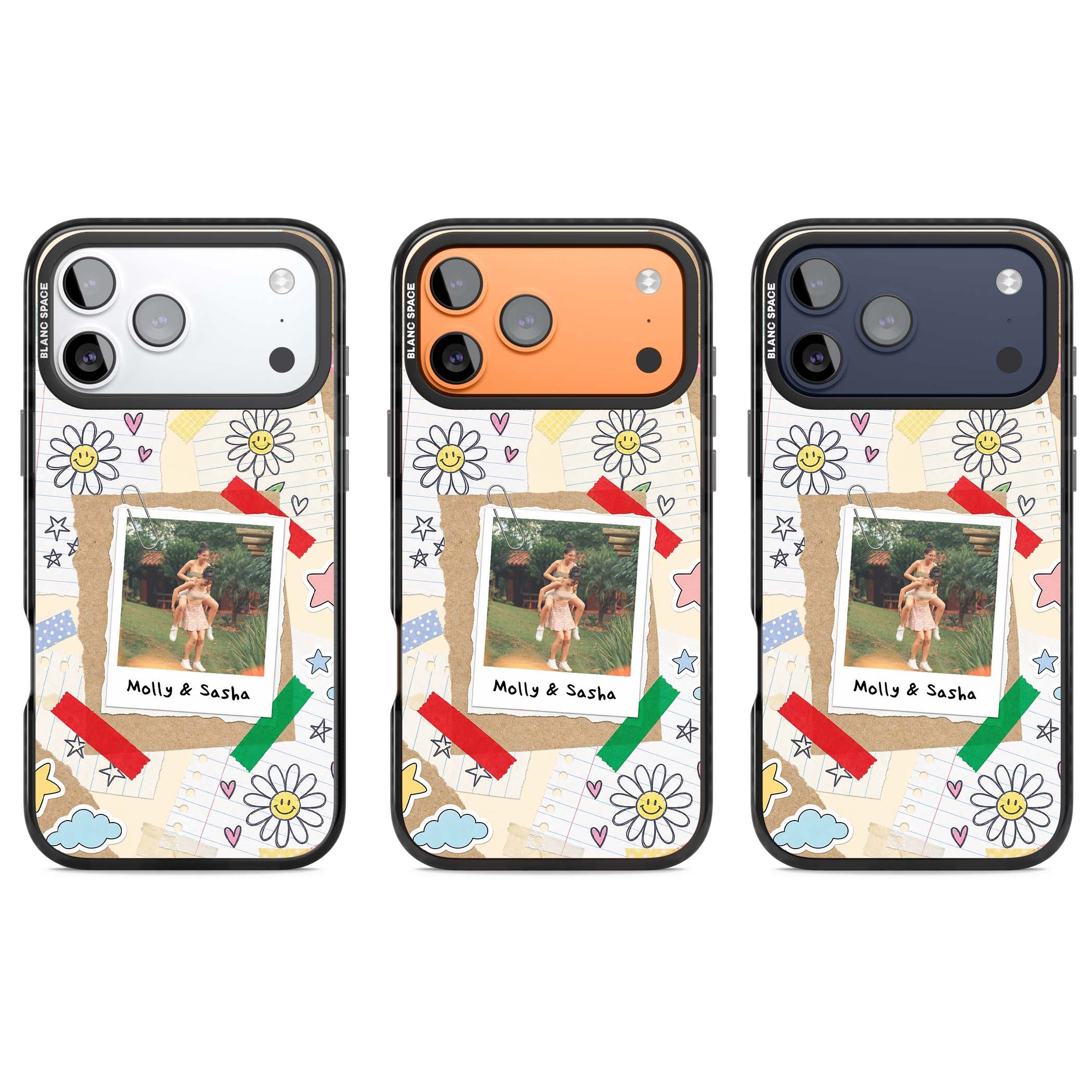 Scrapbook Photo coquette iPhone case | Clear Impact case for iPhone 17 Pro, iPhone 17 Pro Max