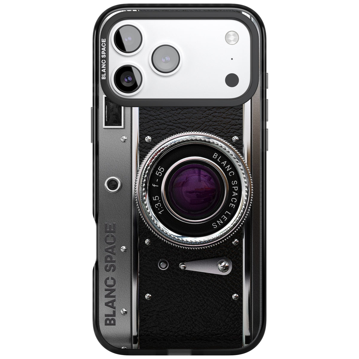 Vintage Classic Camera iPhone 17 Pro Max Impact Black Phone Case front