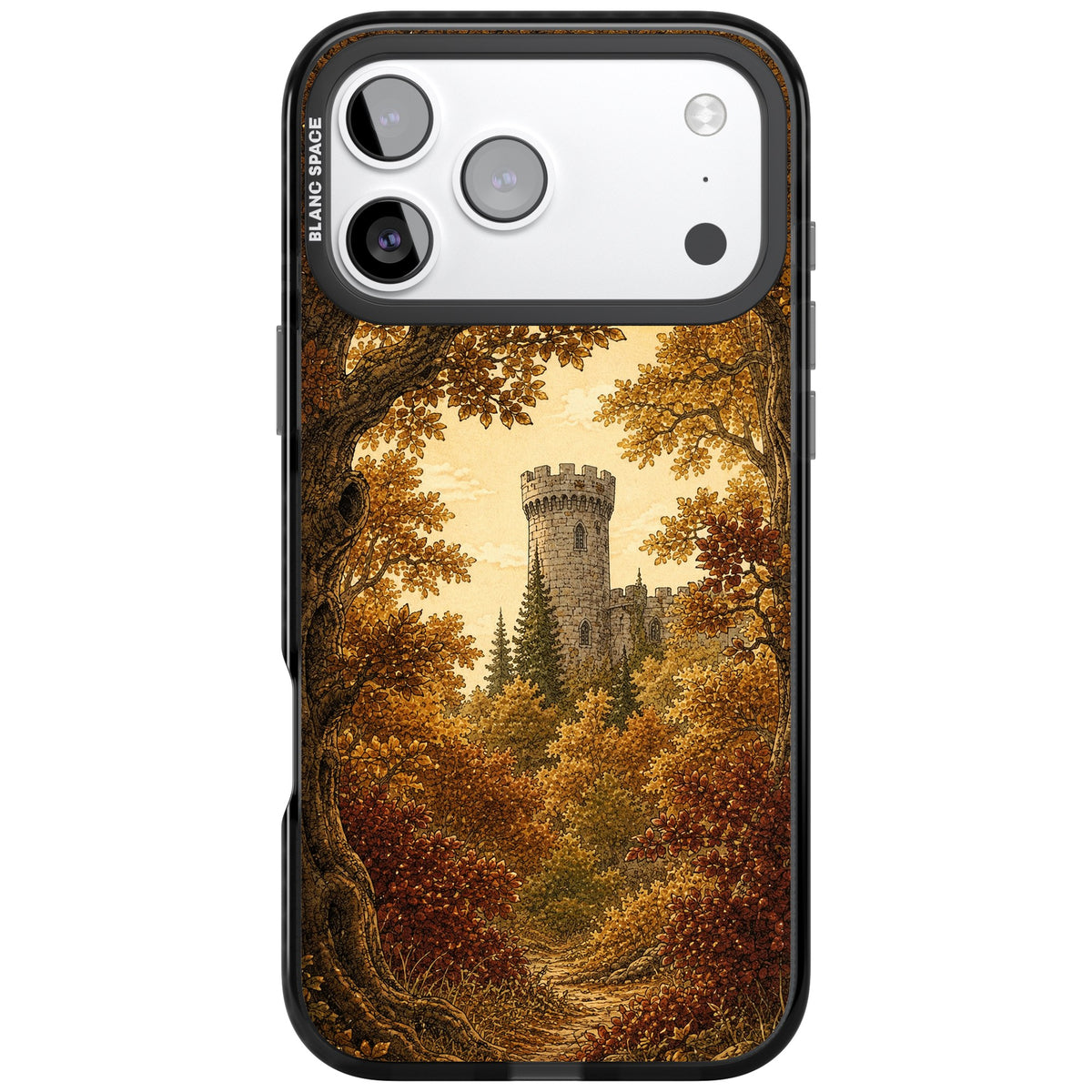 Autumn Keep iPhone 17 Pro Max Impact Black Phone Case front