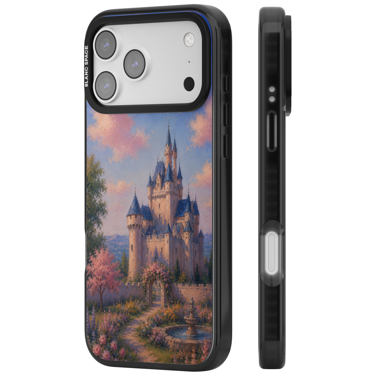Enchanted Kingdom iPhone 17 Pro Max Impact Black Phone Case side
