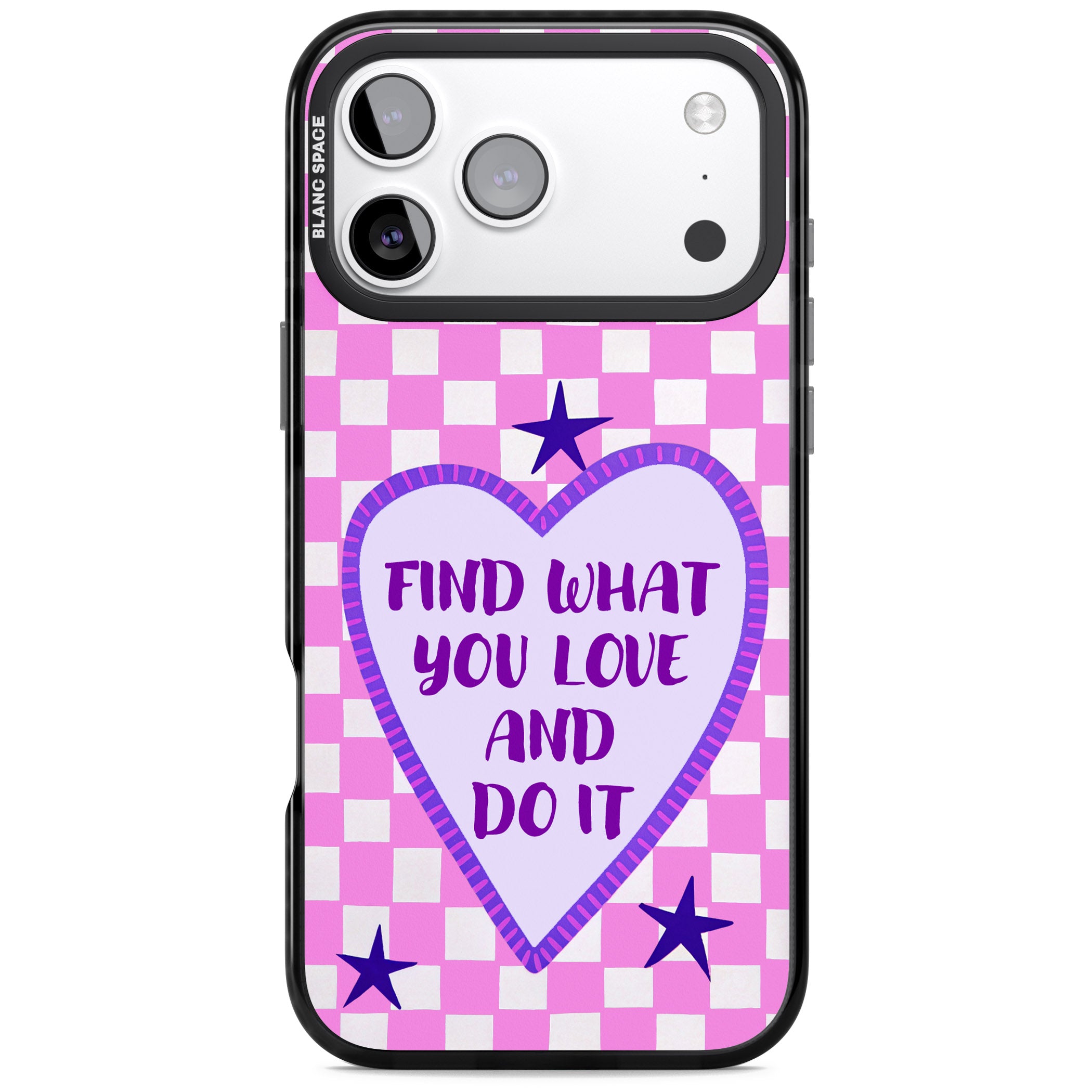 Find What You Love iPhone 17 Pro Impact Black Phone Case