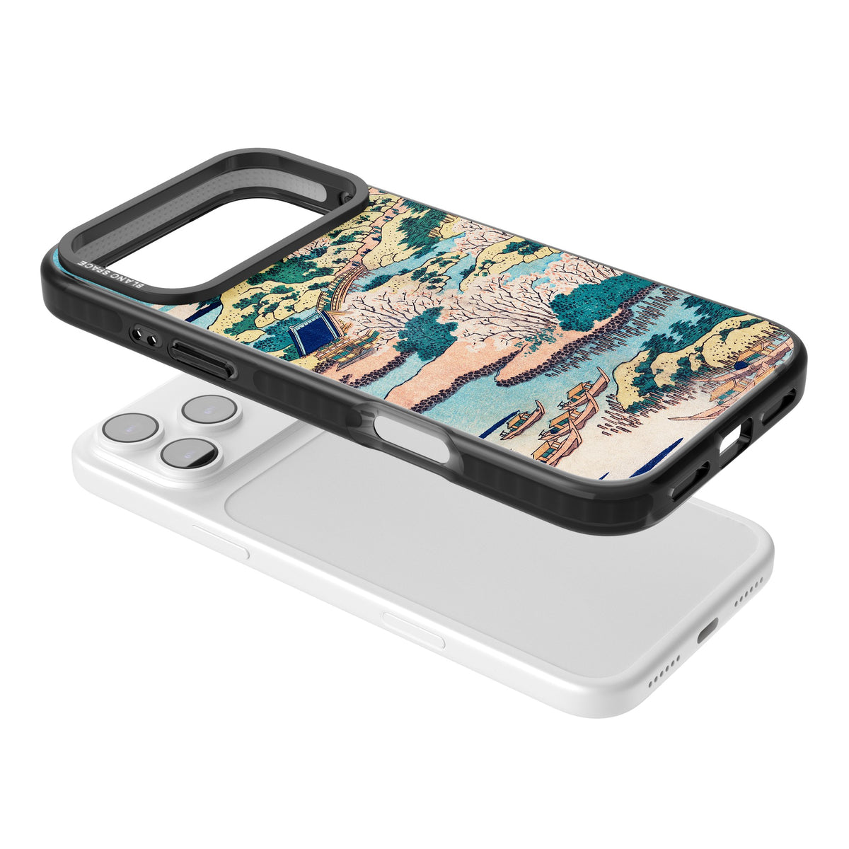 Coastal Community iPhone 17 Pro Max Impact Black Phone Case angled