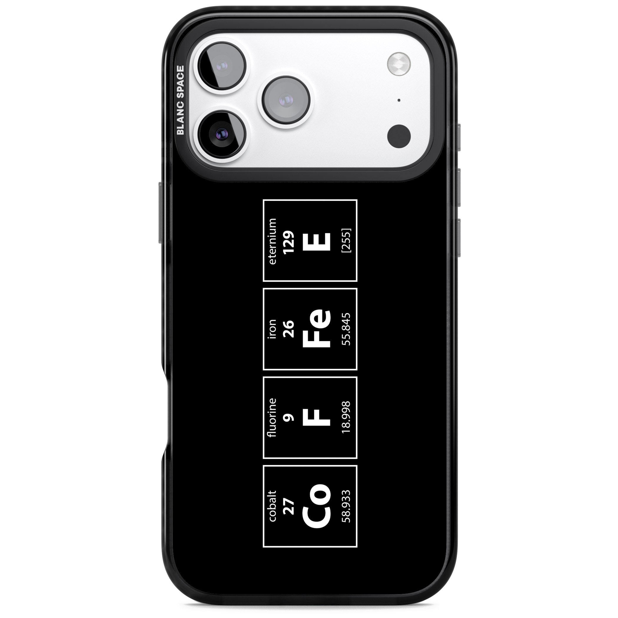 Coffee Element (Black) iPhone 17 Pro Impact Black Phone Case
