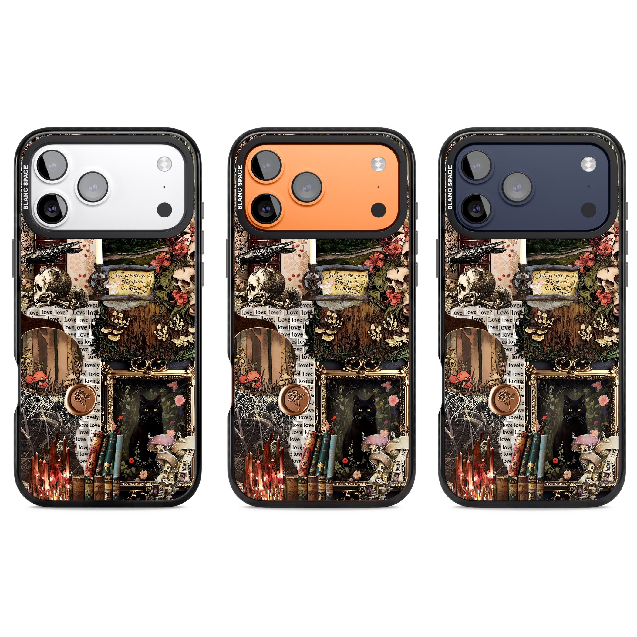 Academia Collage iPhone 17 Pro Impact Black Phone Case APT Impact Protection