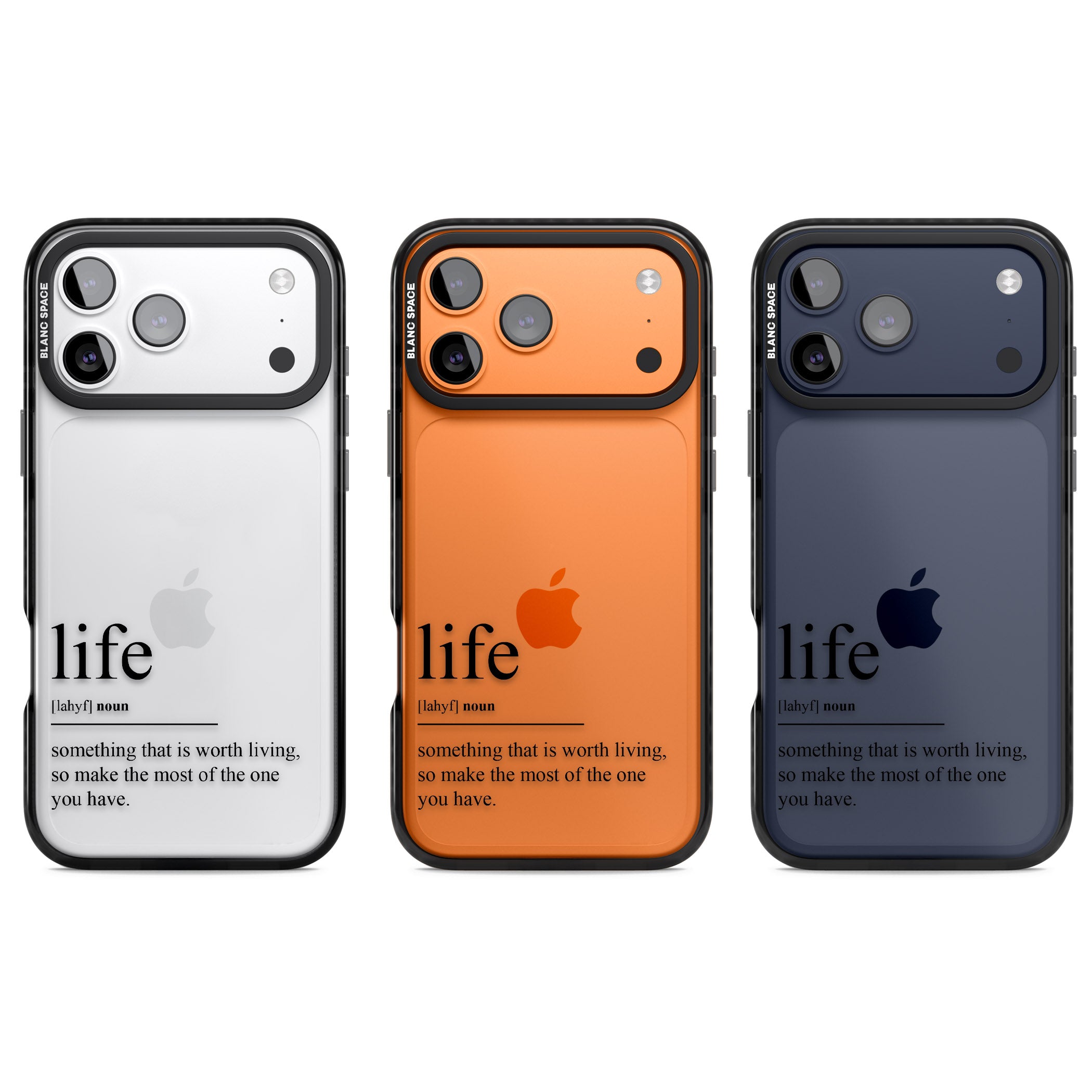 Life iPhone 17 Pro Impact Black Phone Case APT Impact Protection