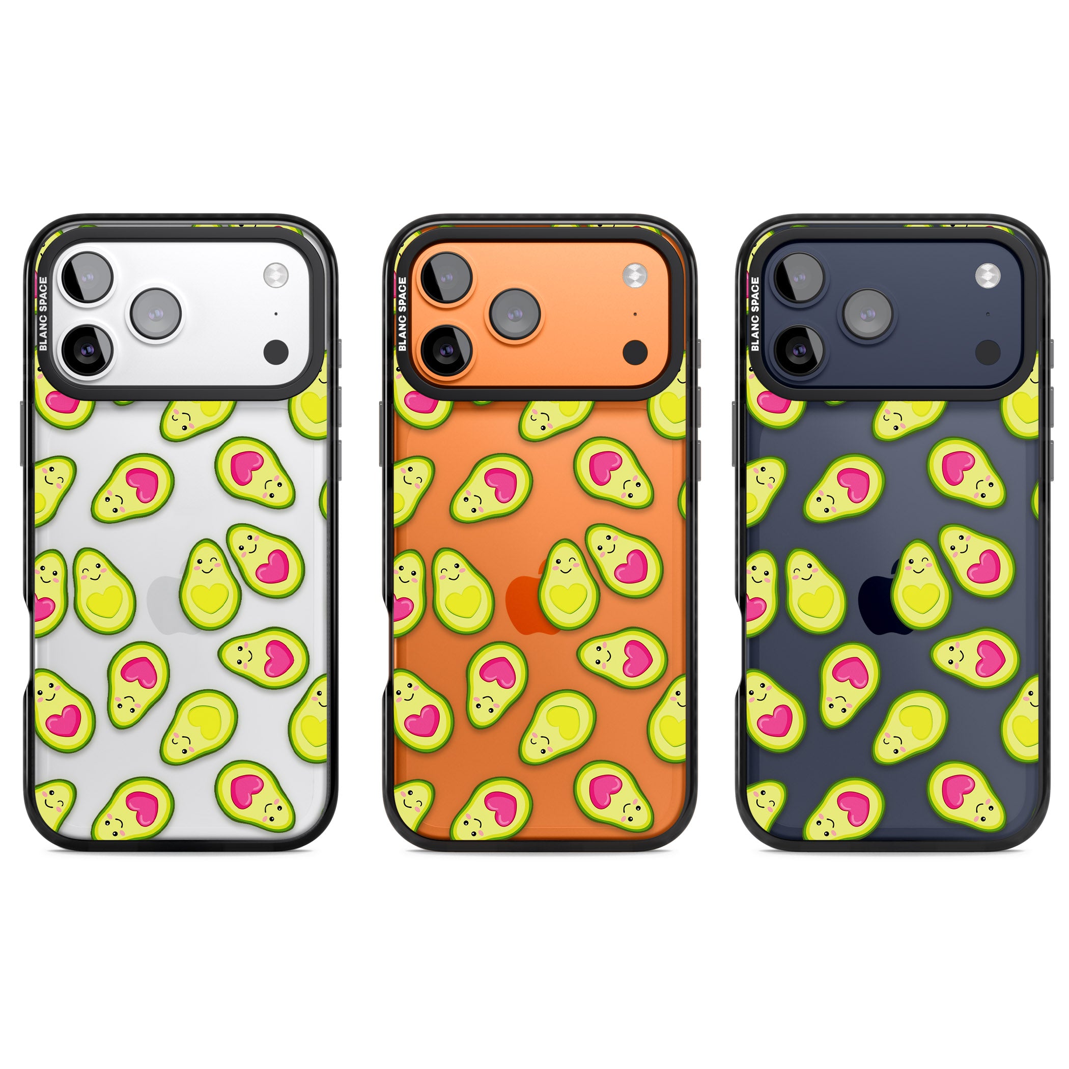 Avocado Love iPhone 17 Pro Impact Black Phone Case APT Impact Protection