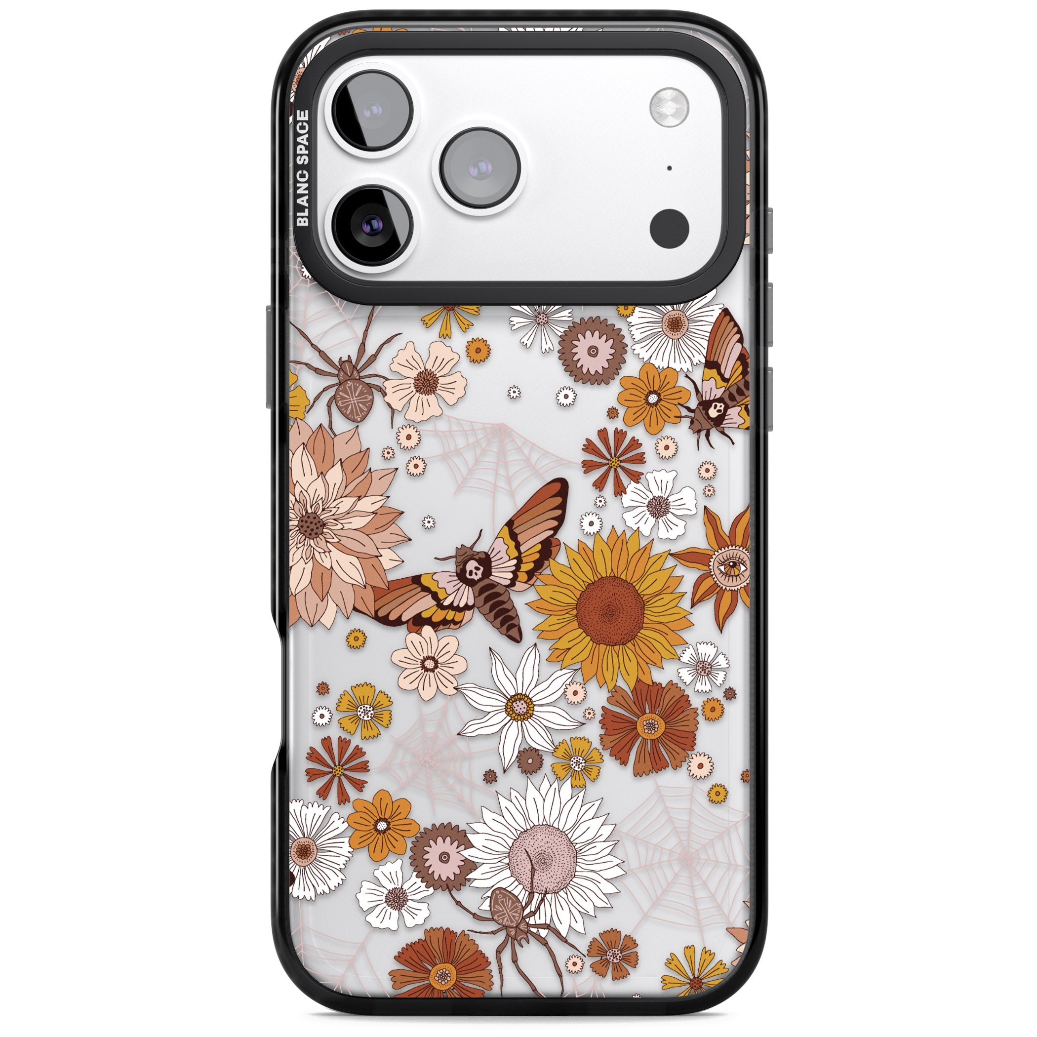 Halloween Wildlife iPhone 17 Pro Impact Black Phone Case