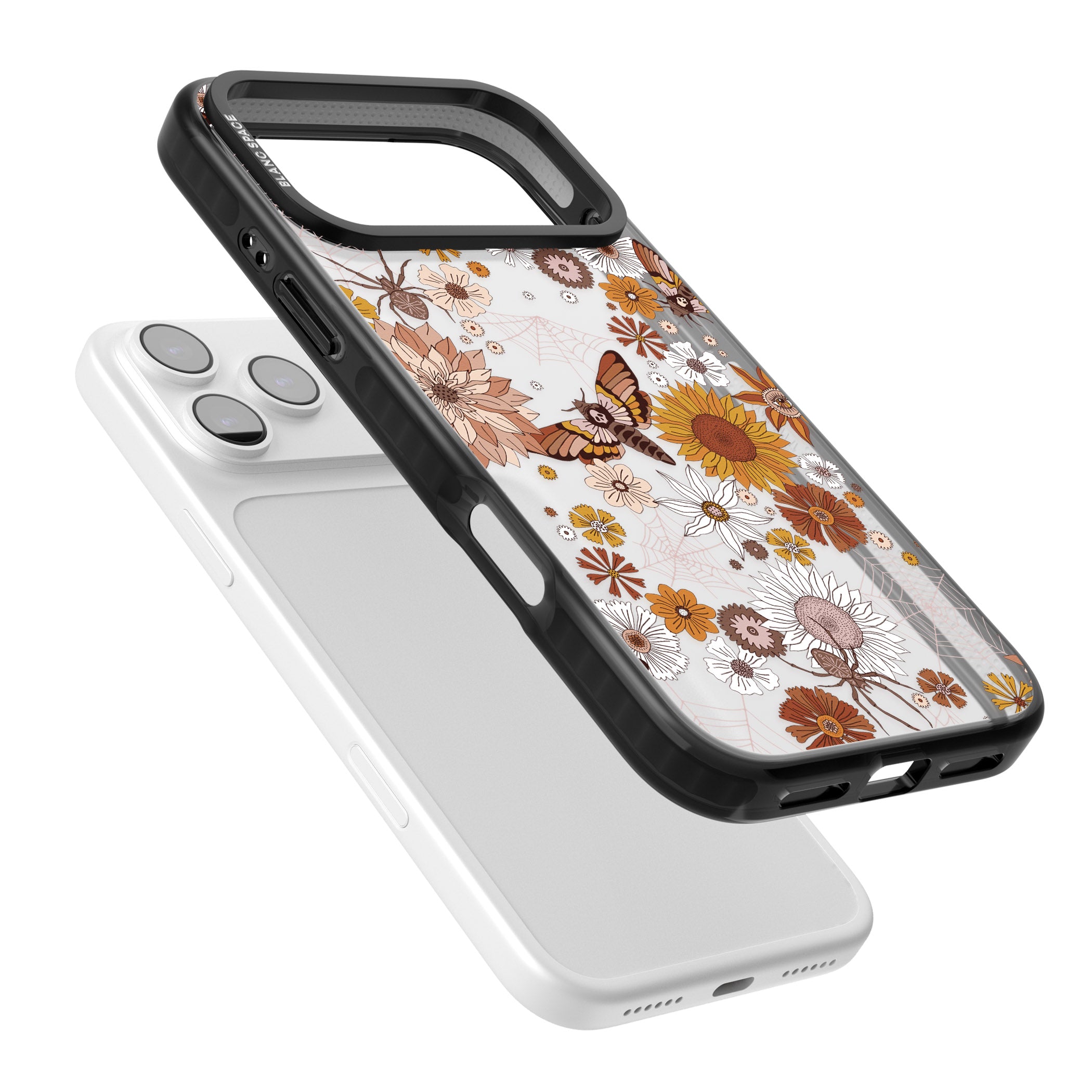 Halloween Wildlife iPhone 17 Pro Impact Black Phone Case Colours