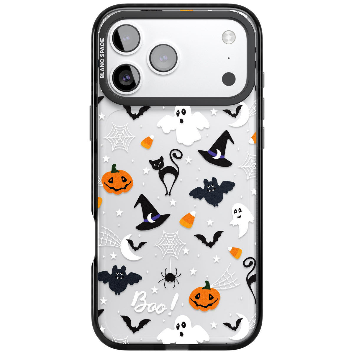 Halloween Mix iPhone 17 Pro Max Impact Black Phone Case front