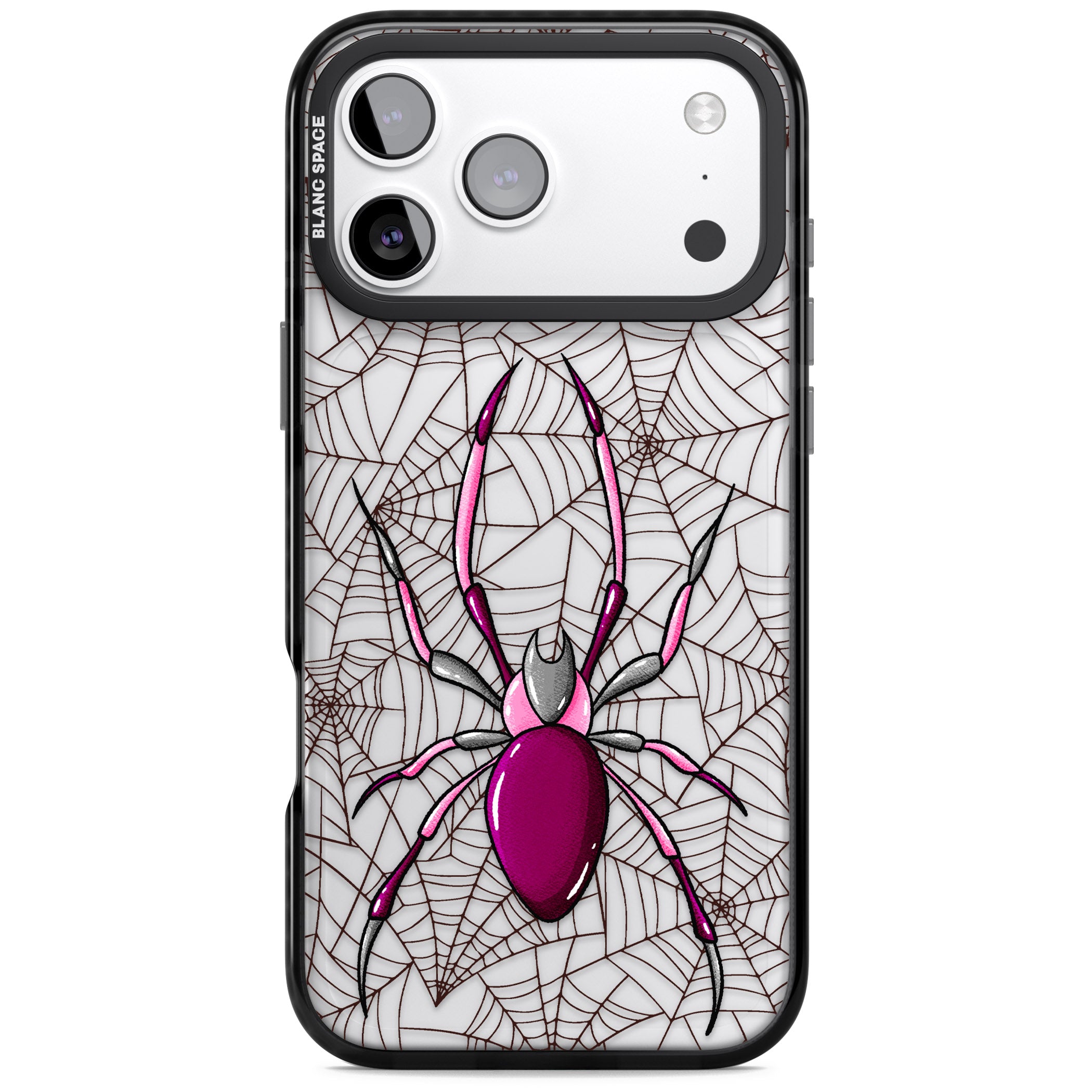Arachnophobia iPhone 17 Pro Impact Black Phone Case