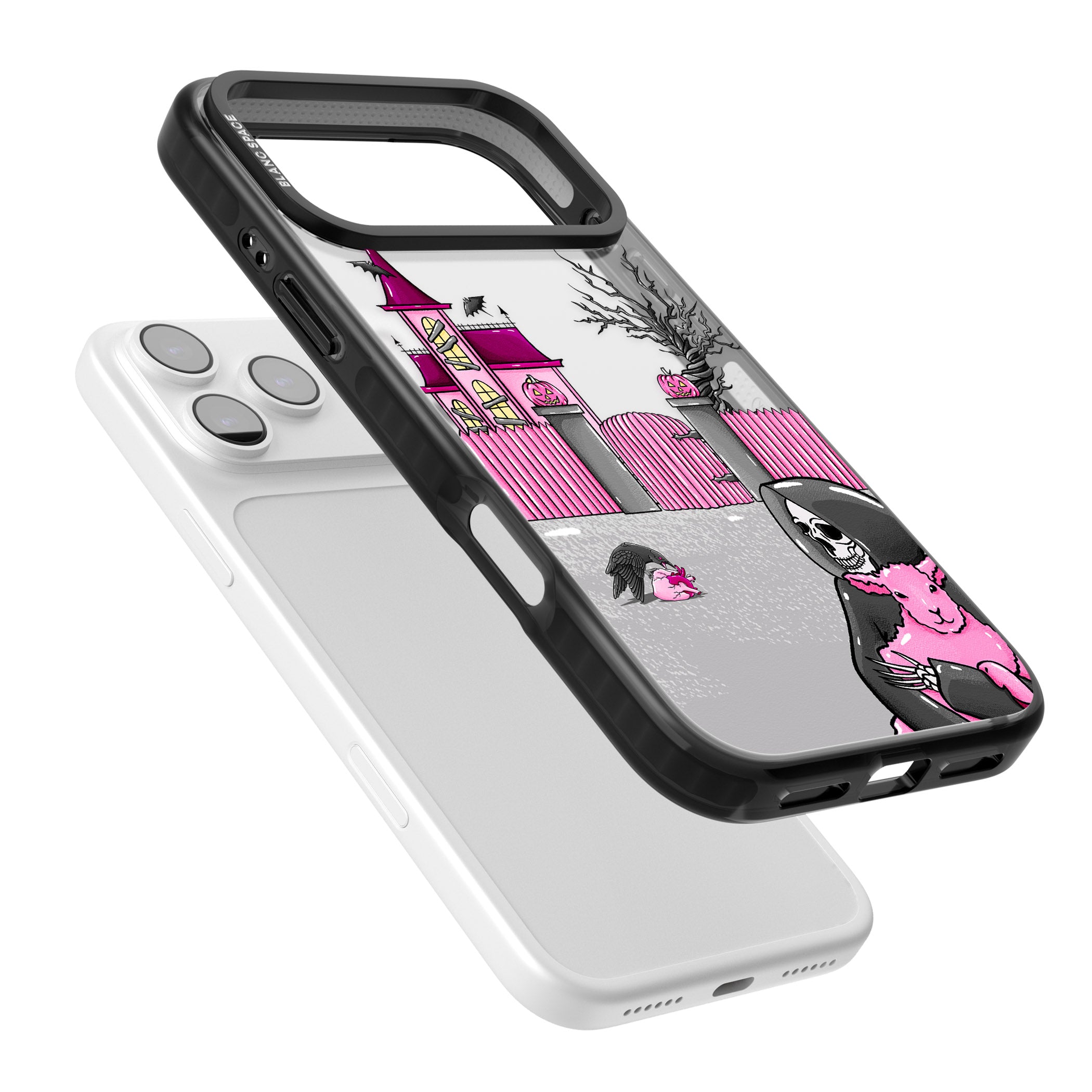 Left With My Heart iPhone 17 Pro Impact Black Phone Case Colours