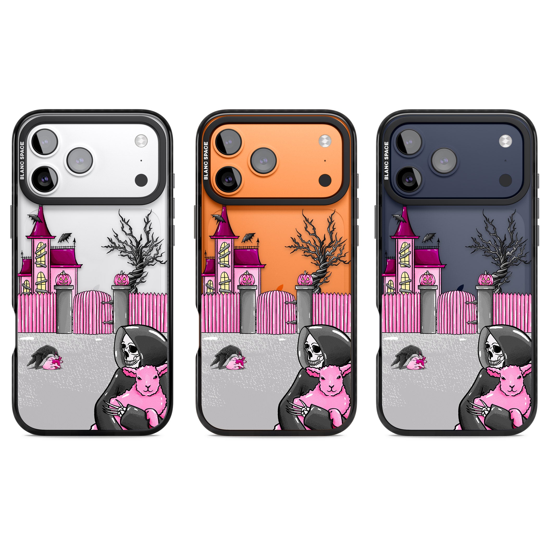 Left With My Heart iPhone 17 Pro Impact Black Phone Case APT Impact Protection