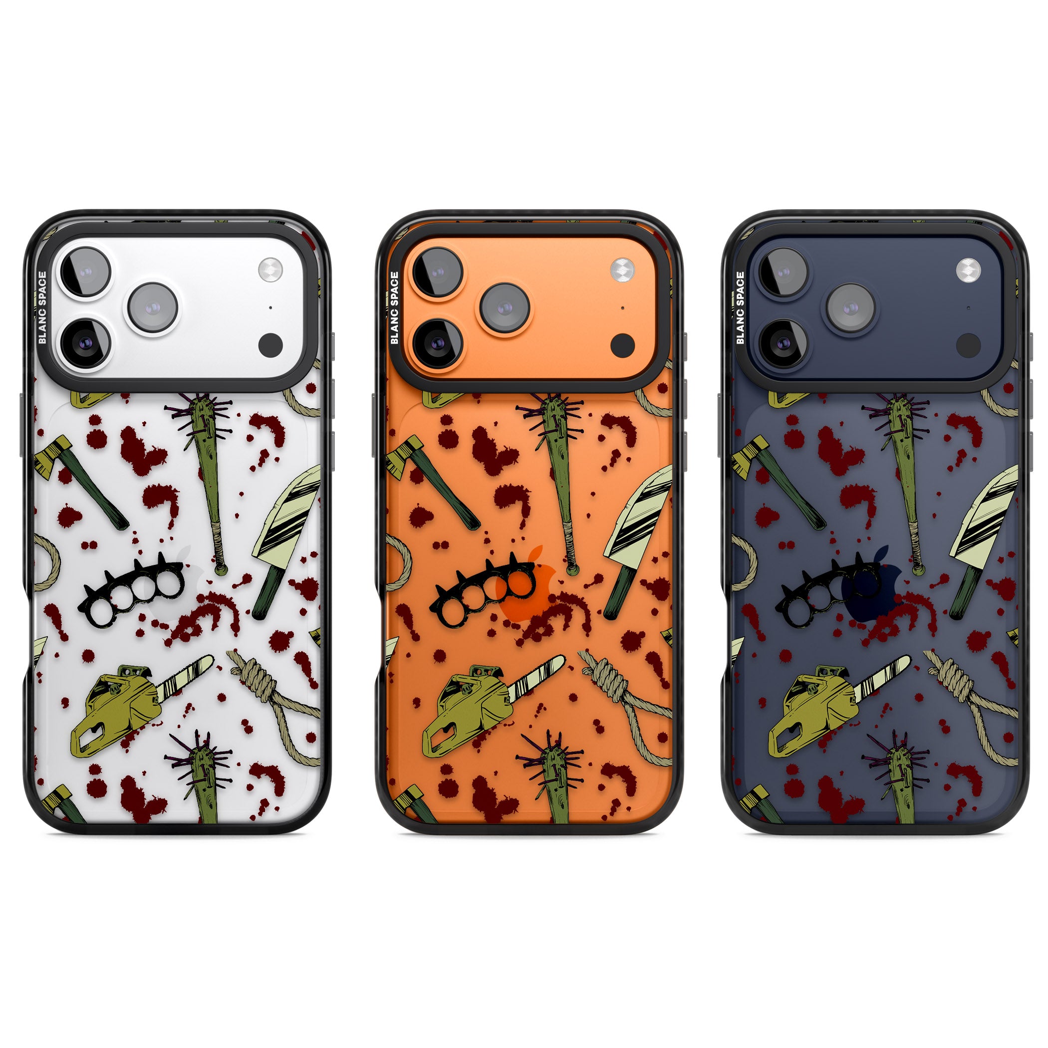 Movie Massacre iPhone 17 Pro Impact Black Phone Case APT Impact Protection