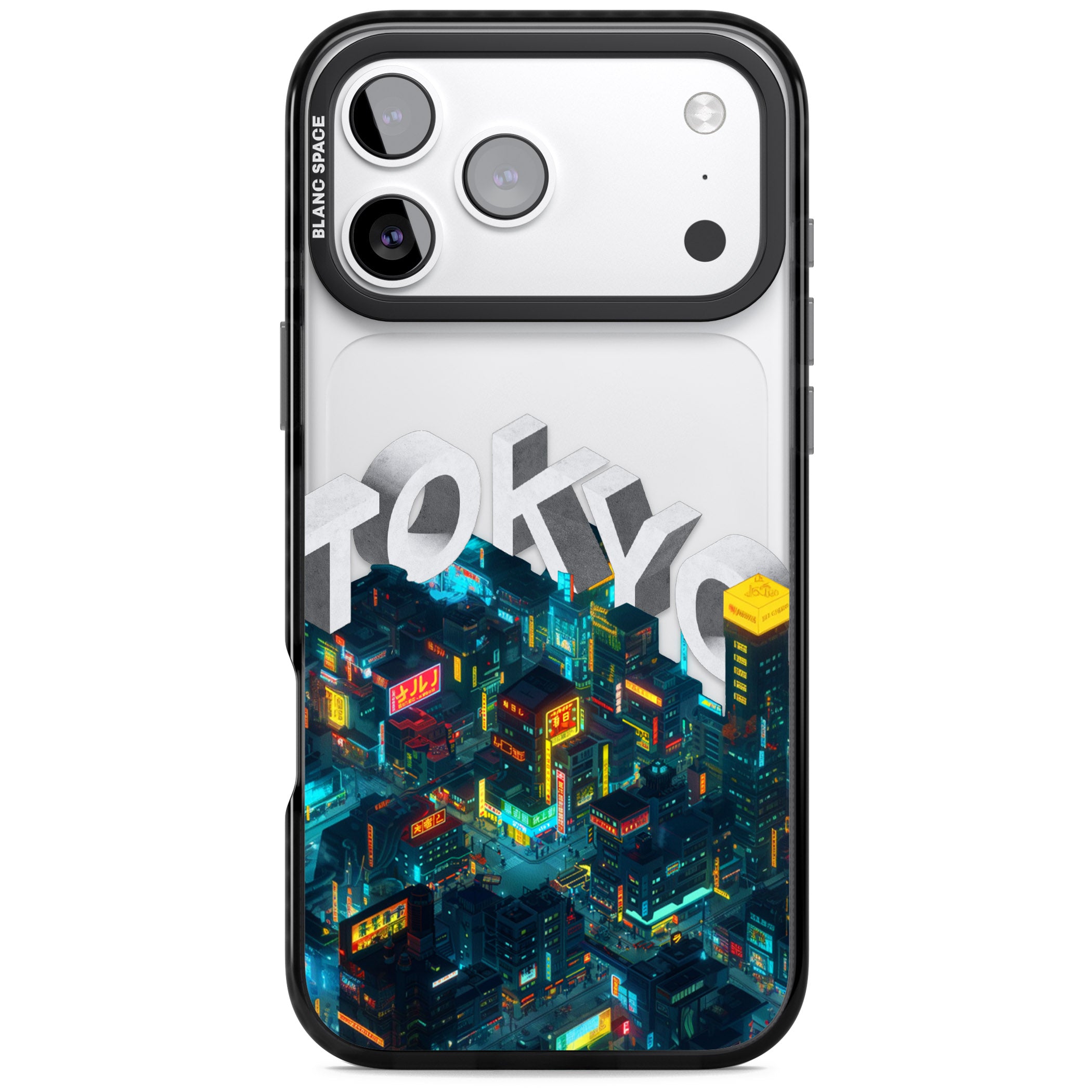 Tokyo iPhone 17 Pro Impact Black Phone Case