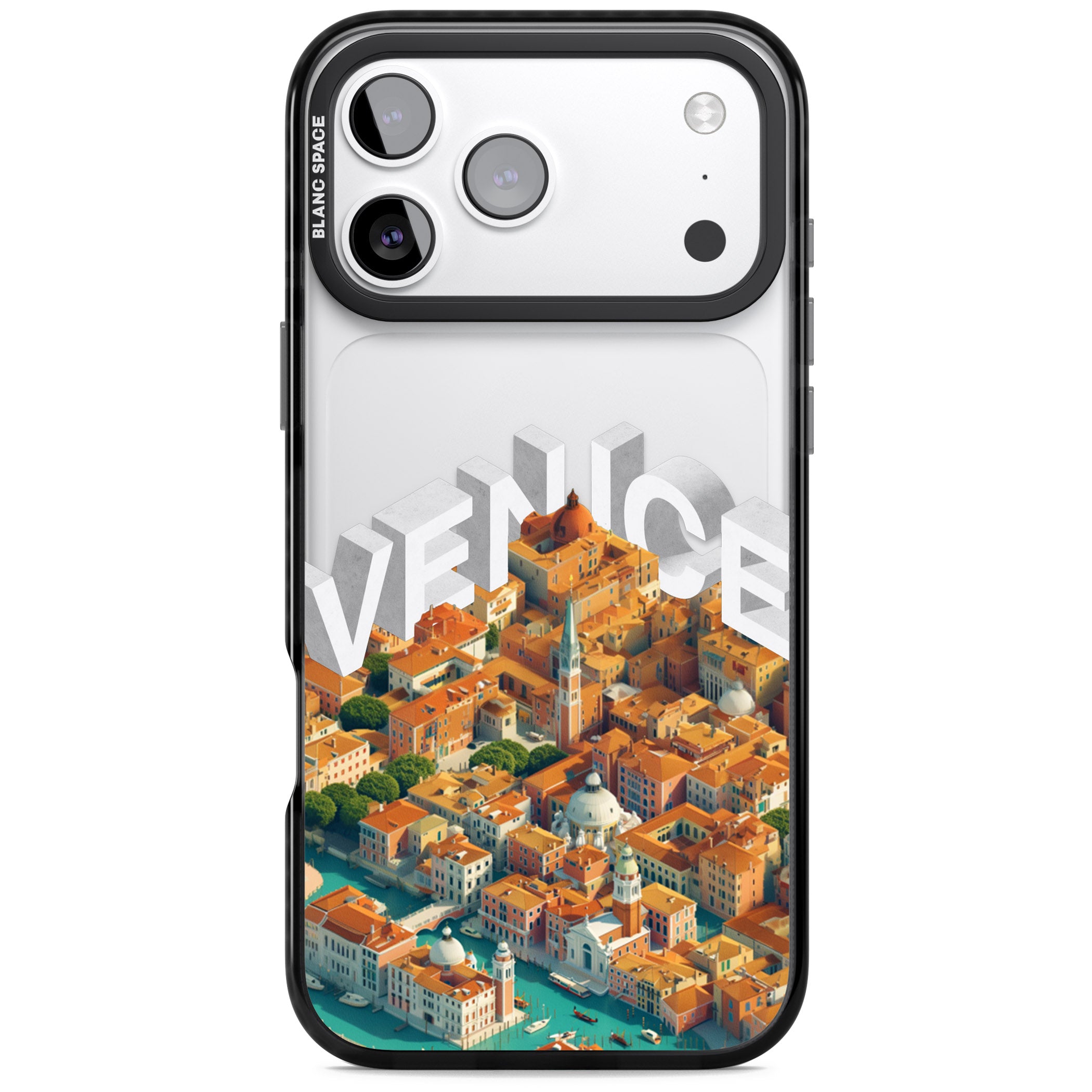 Venice iPhone 17 Pro Impact Black Phone Case