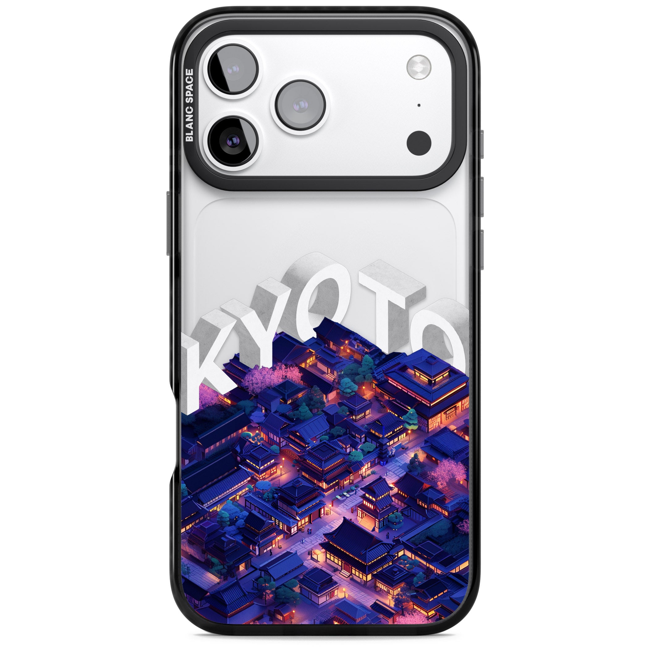 Kyoto iPhone 17 Pro Impact Black Phone Case