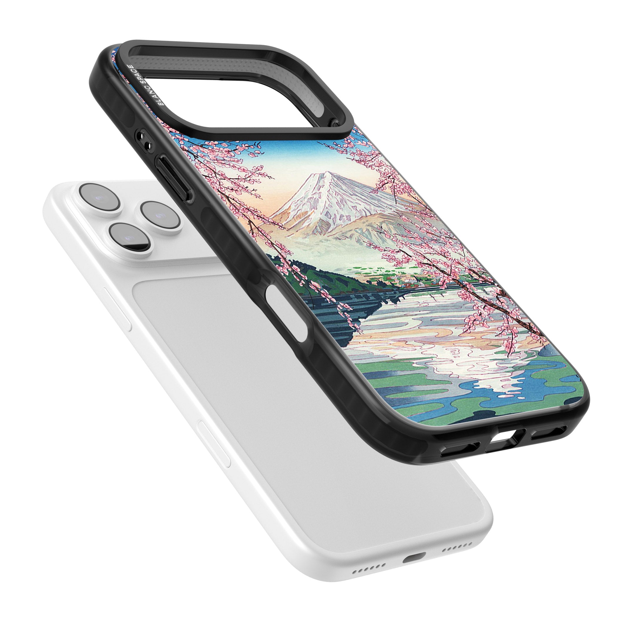 Mt Fuji From Lake Kawaguchi iPhone 17 Pro Impact Black Phone Case Colours