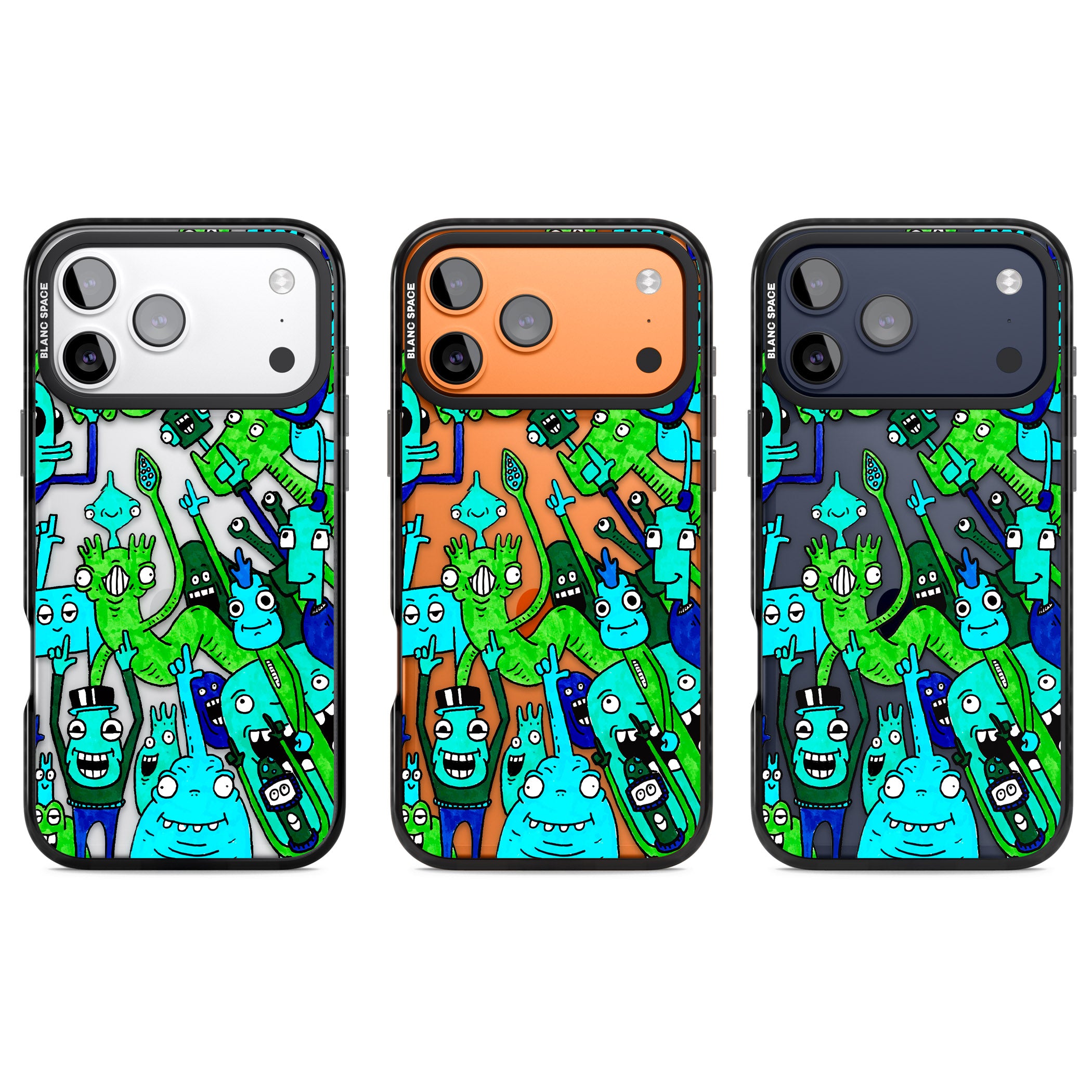 Don'T Point iPhone 17 Pro Impact Black Phone Case APT Impact Protection