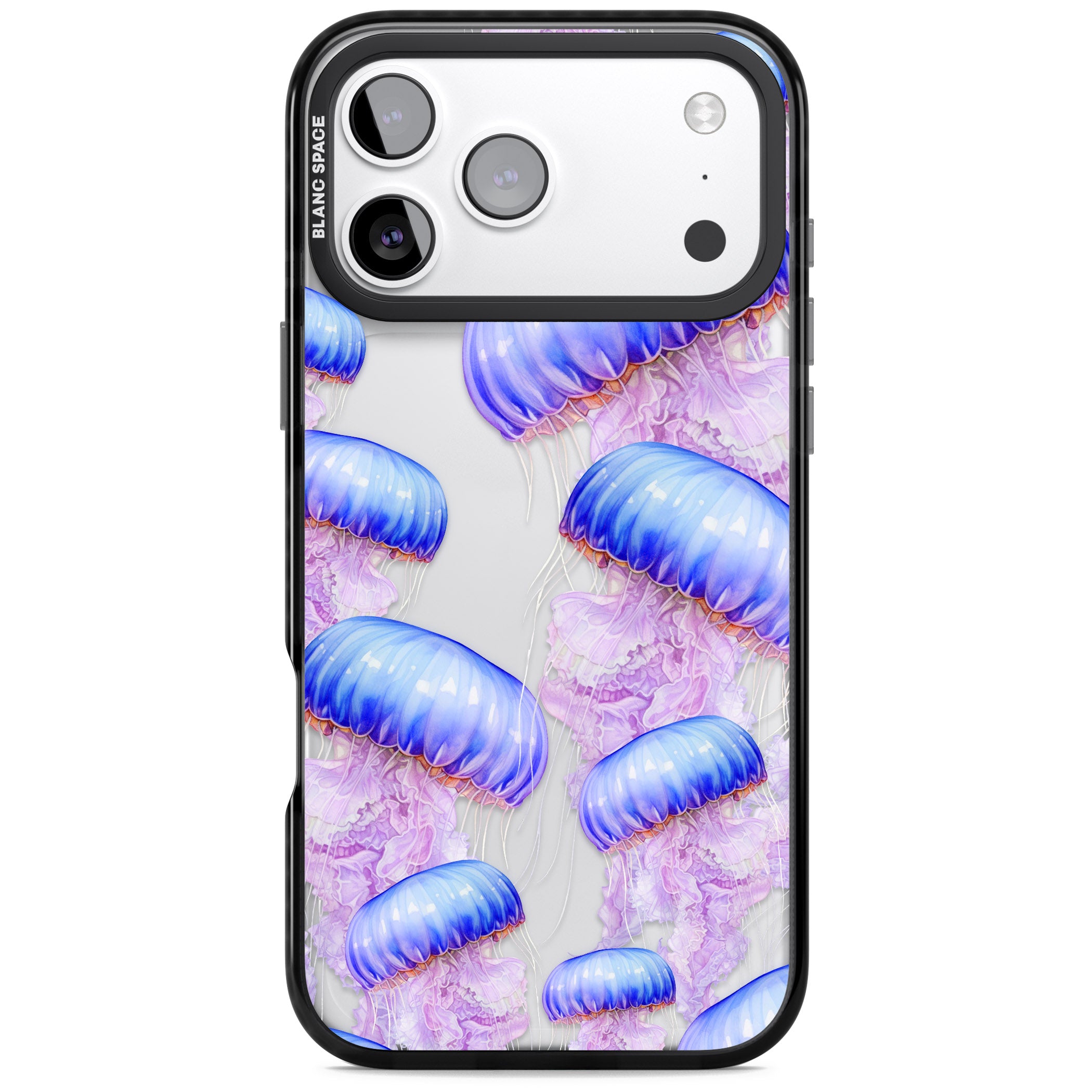 Jellyfish iPhone 17 Pro Impact Black Phone Case