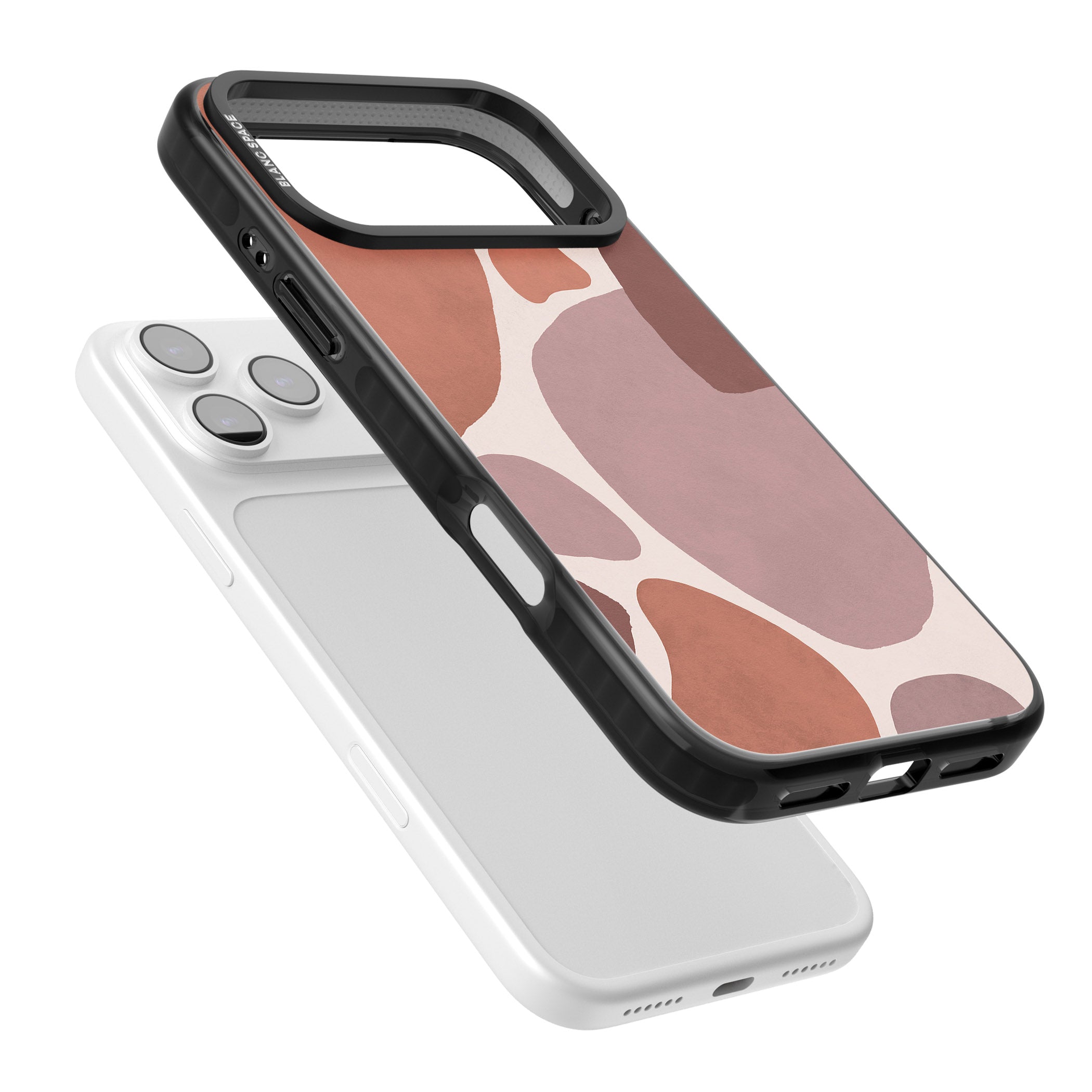 Terra Abstract iPhone 17 Pro Impact Pro Black Phone Case Colours