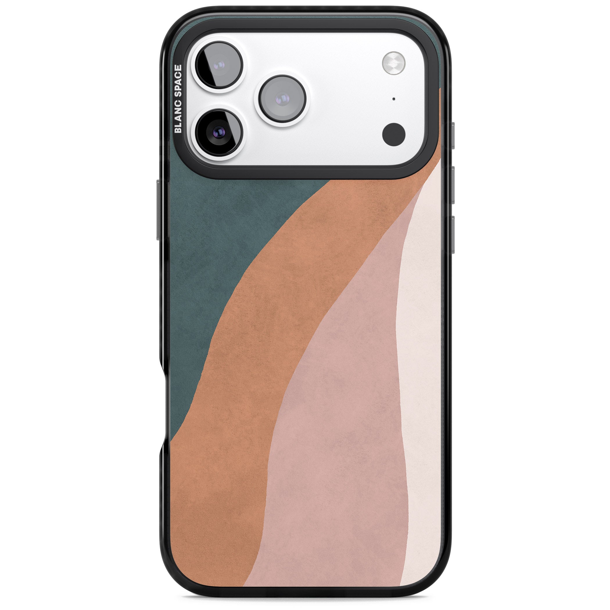 Earthwave Abstract iPhone 17 Pro Impact Pro Black Phone Case