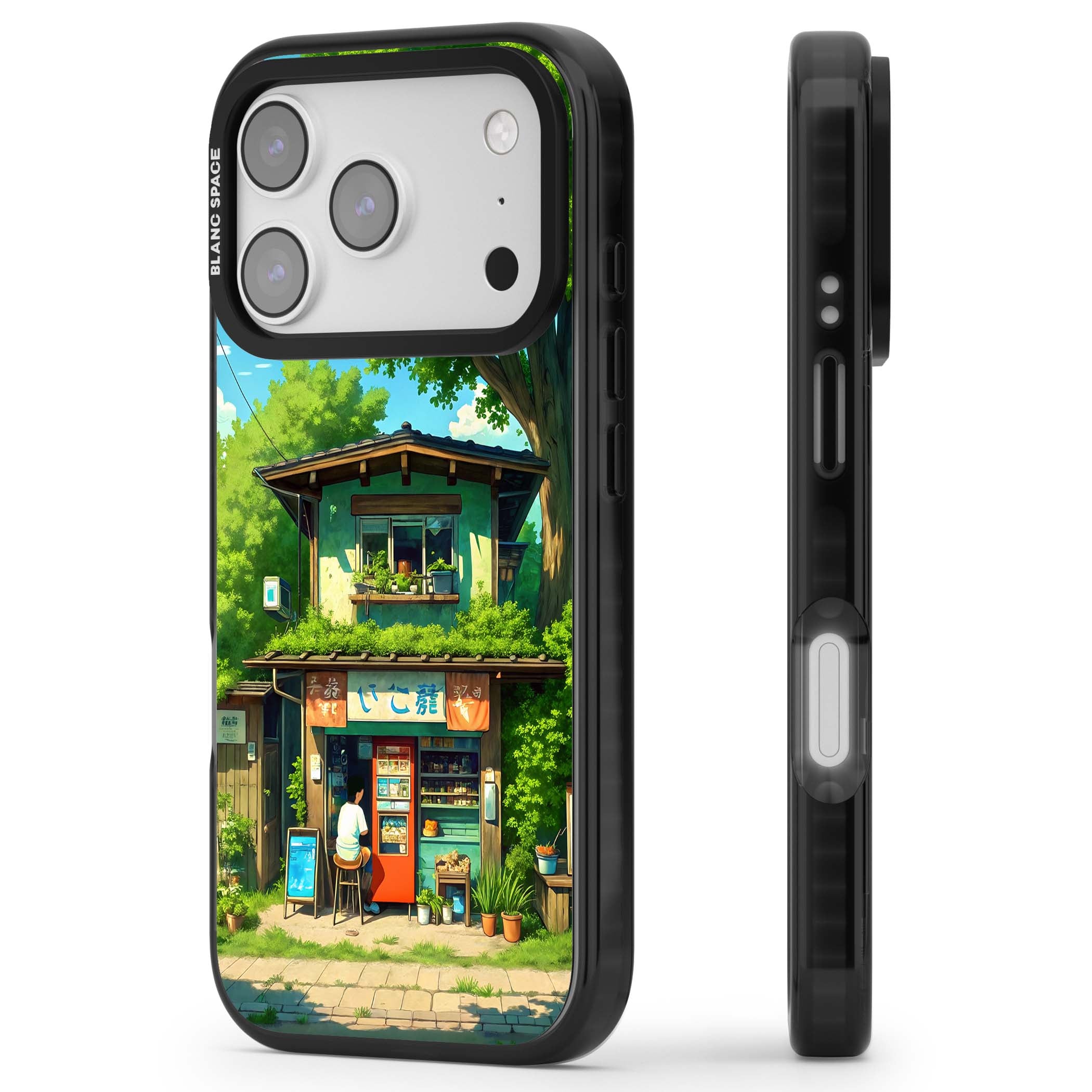 Countryside Kiosk for her iPhone case | Black Impact Magsafe case for iPhone 17 Pro, iPhone 17 Pro Max