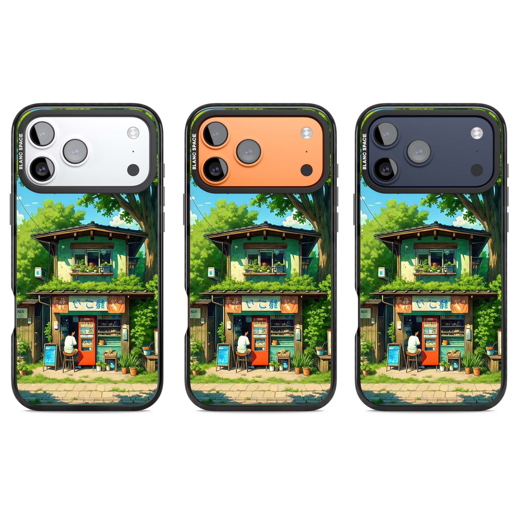 Countryside Kiosk for her iPhone case | Black Impact Magsafe case for iPhone 17 Pro, iPhone 17 Pro Max