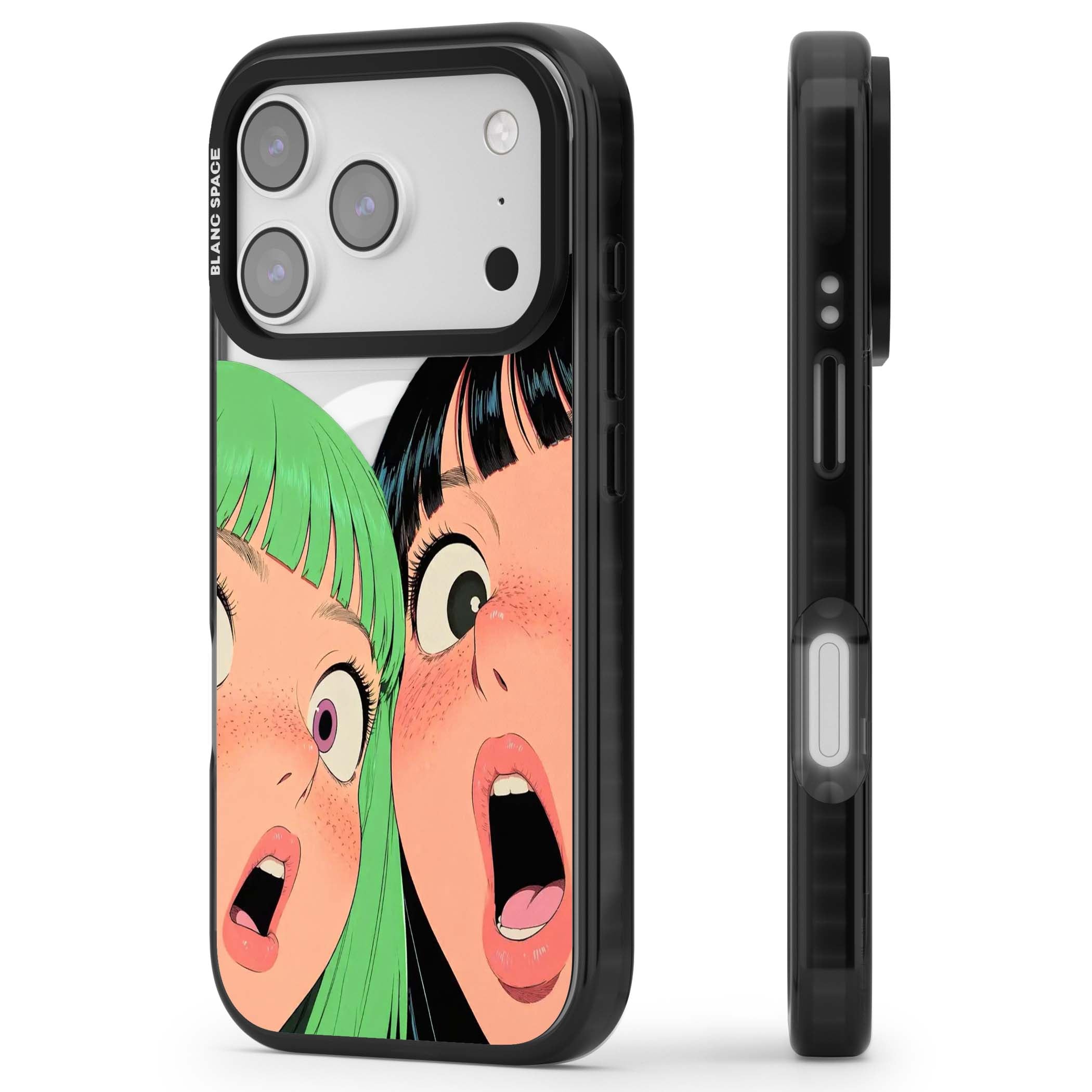 Gasp for her iPhone case | Black Impact Magsafe case for iPhone 17 Pro, iPhone 17 Pro Max