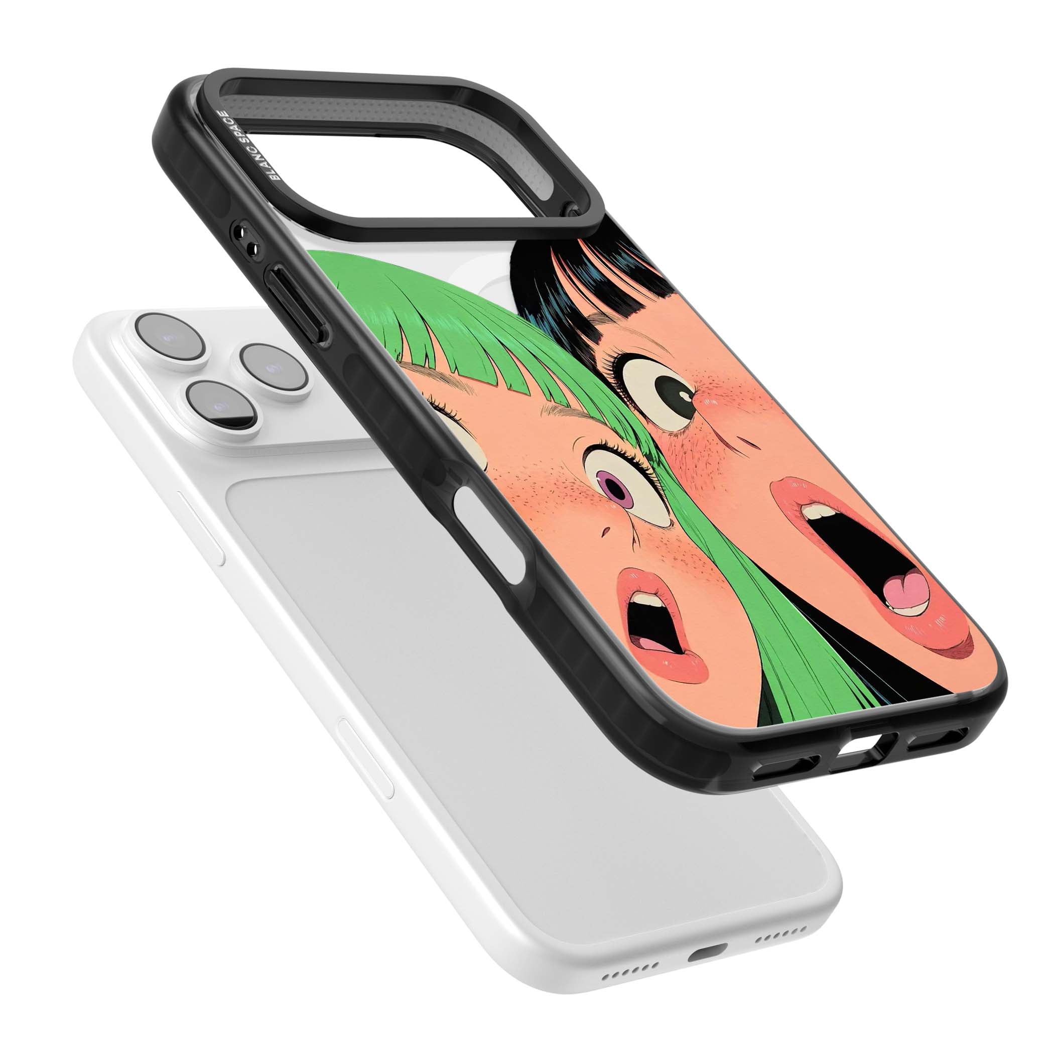 Gasp for her iPhone case | Black Impact Magsafe case for iPhone 17 Pro, iPhone 17 Pro Max