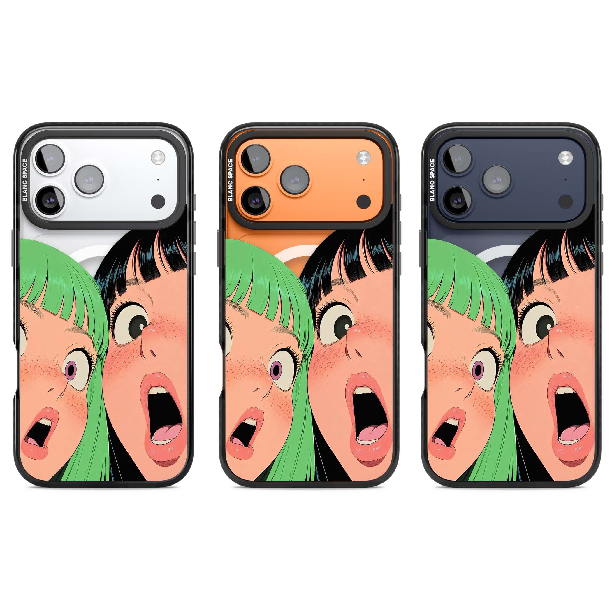 Gasp for her iPhone case | Black Impact Magsafe case for iPhone 17 Pro, iPhone 17 Pro Max
