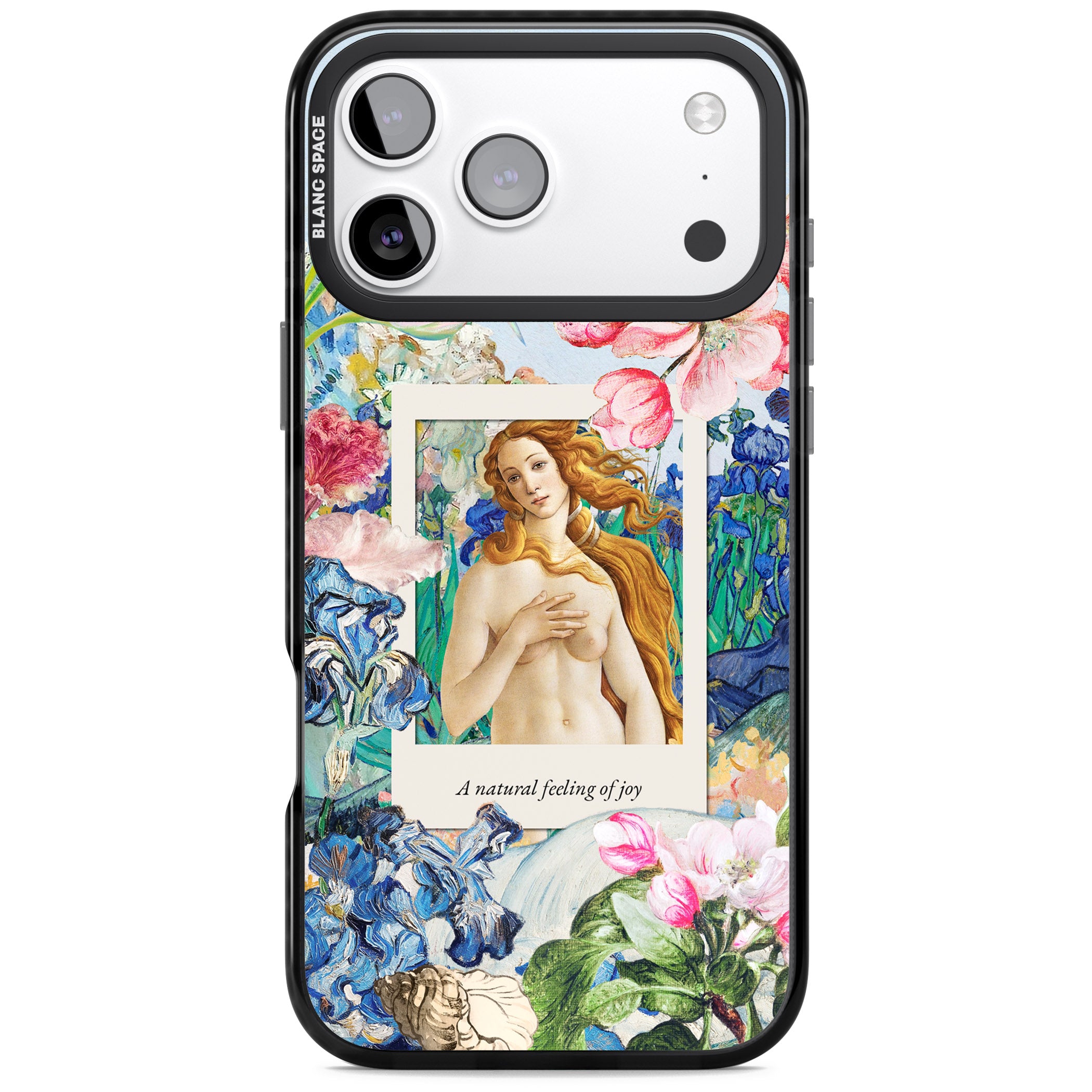 Botticelli Venus iPhone 17 Pro Impact Pro Black Phone Case