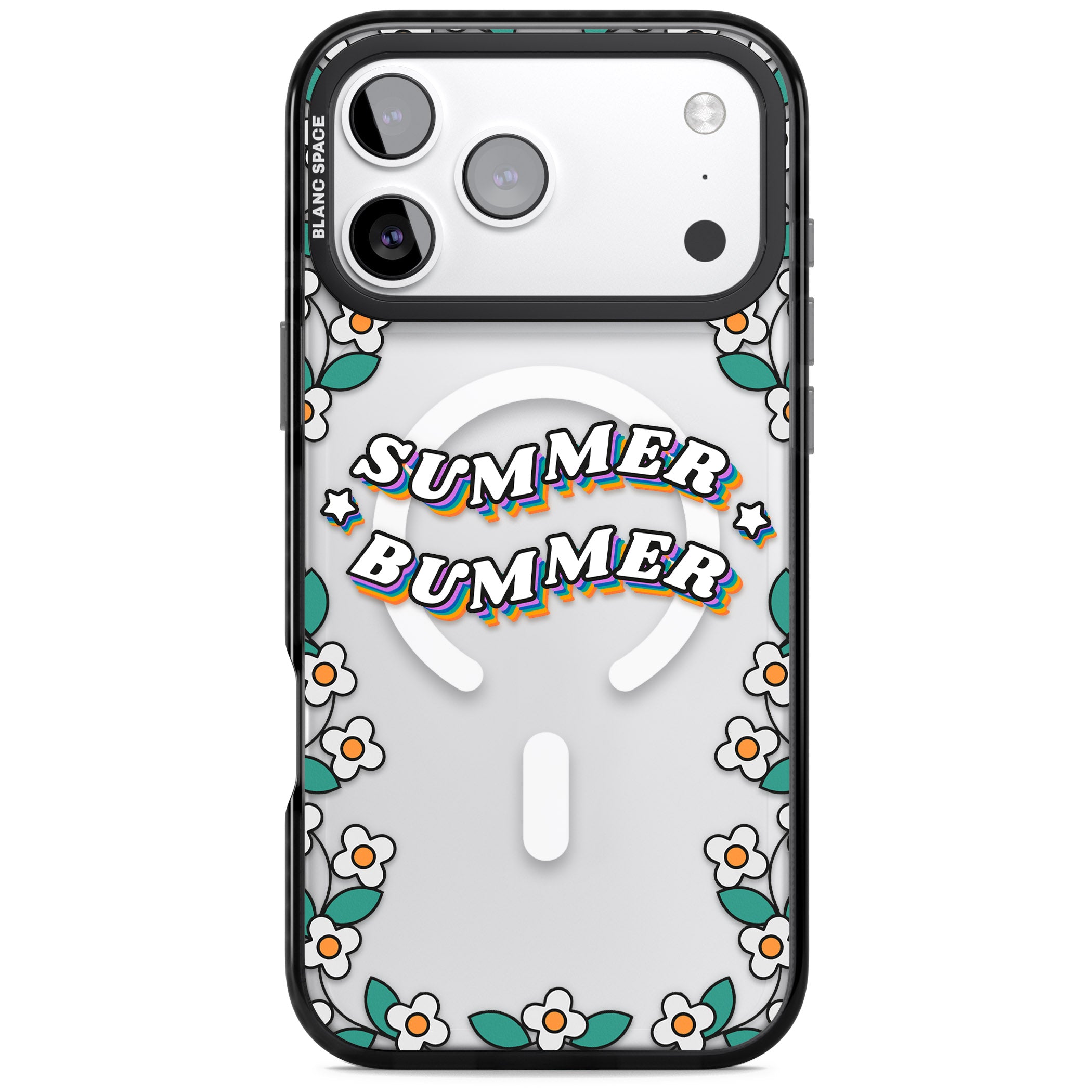 Summer Bummer iPhone 17 Pro Impact Pro Black Phone Case