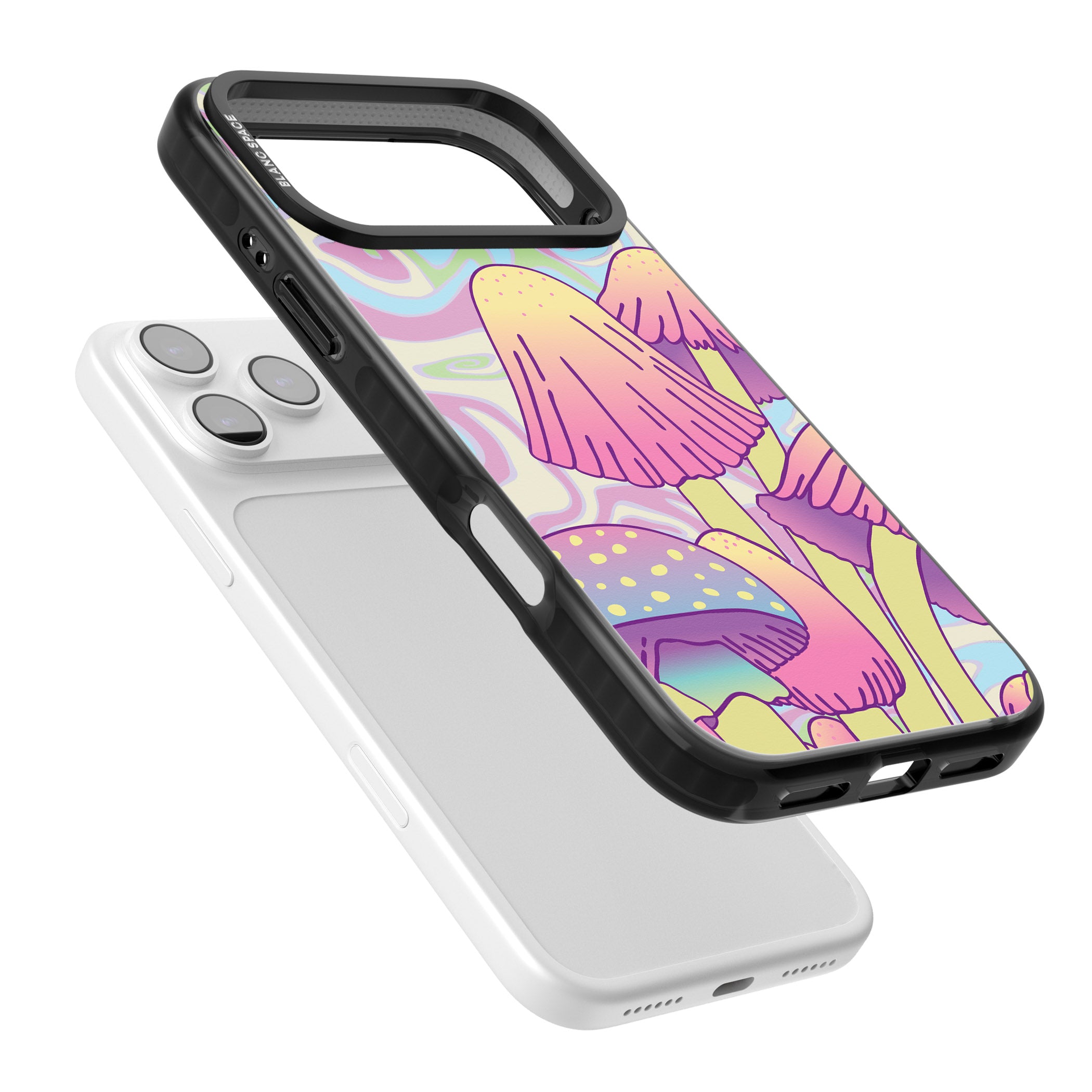 Shroomin' iPhone 17 Pro Impact Pro Black Phone Case Colours