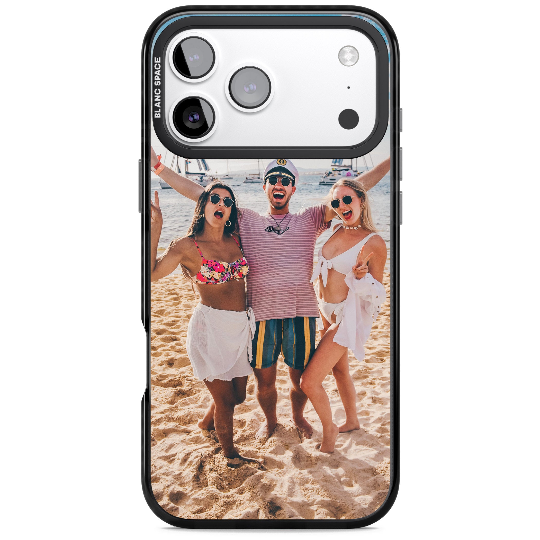 Personalised Photo iPhone 17 Pro Impact Pro Black Phone Case