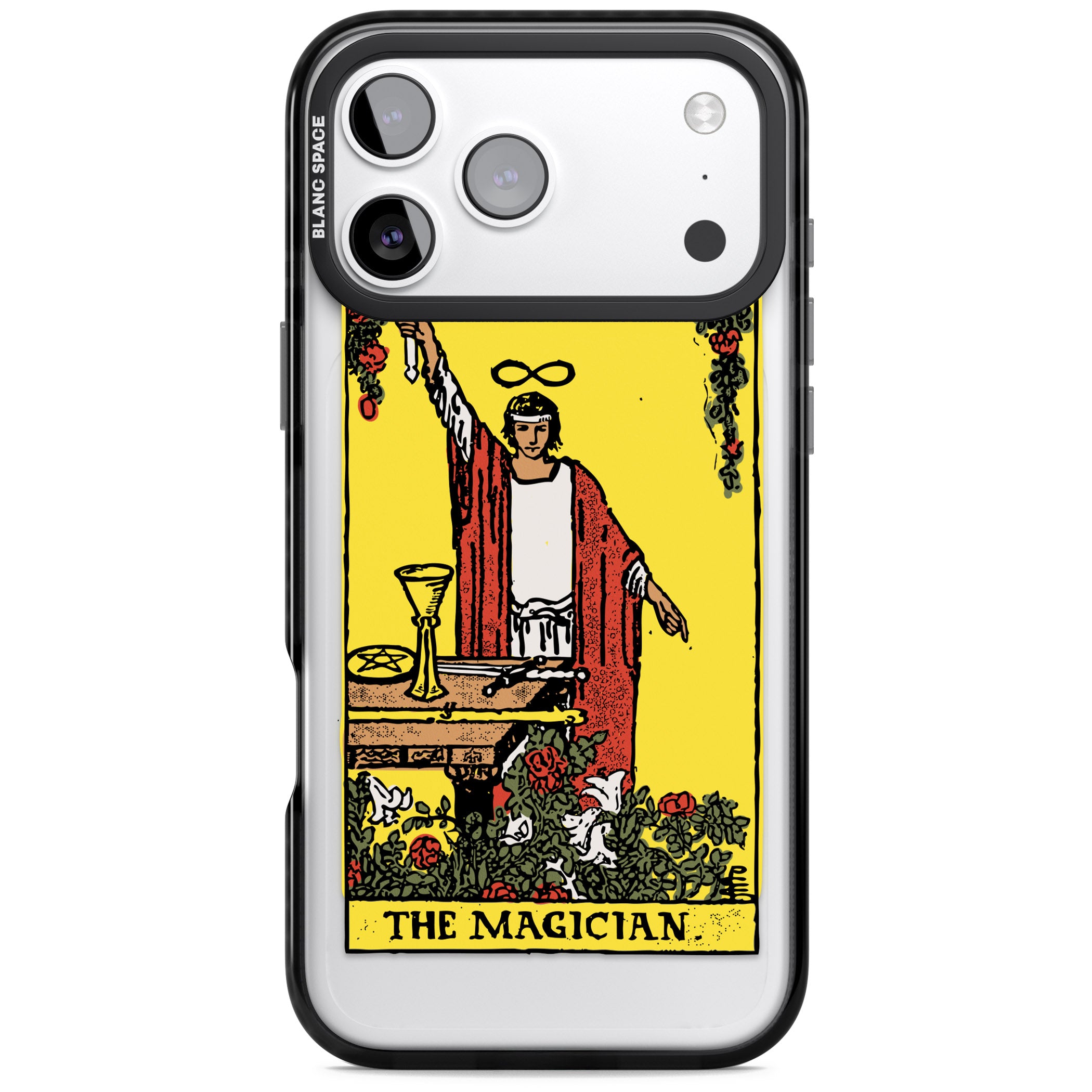 Personalised The Magician Tarot Card (Color) iPhone 17 Pro Impact Pro Black Phone Case