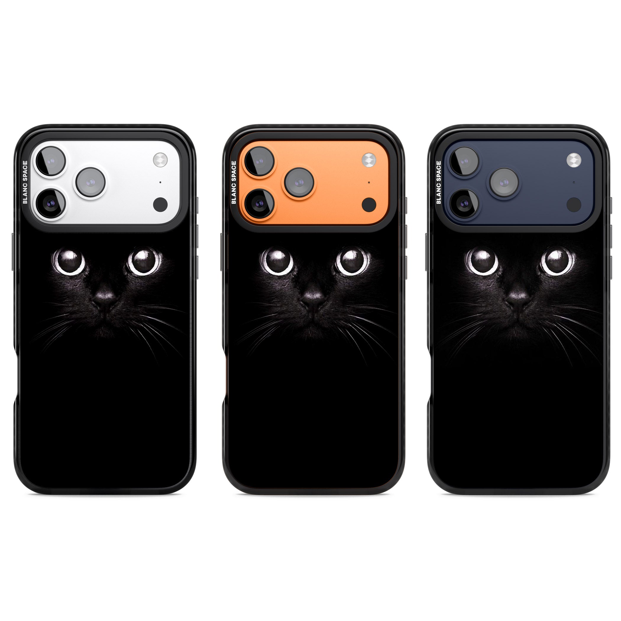 Black Cat iPhone 17 Pro Impact Pro Black Phone Case APT Impact Protection