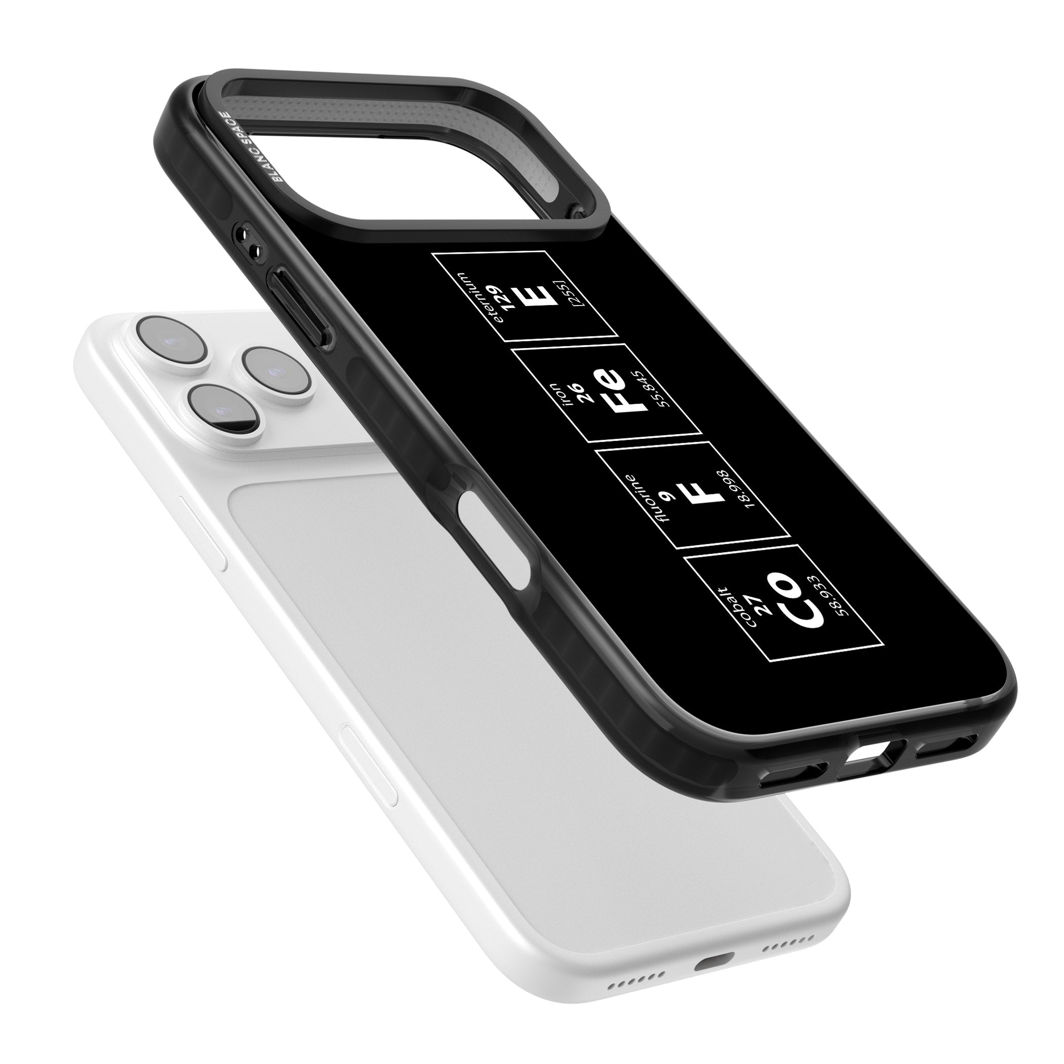 Coffee Element (Black) iPhone 17 Pro Impact Pro Black Phone Case Colours