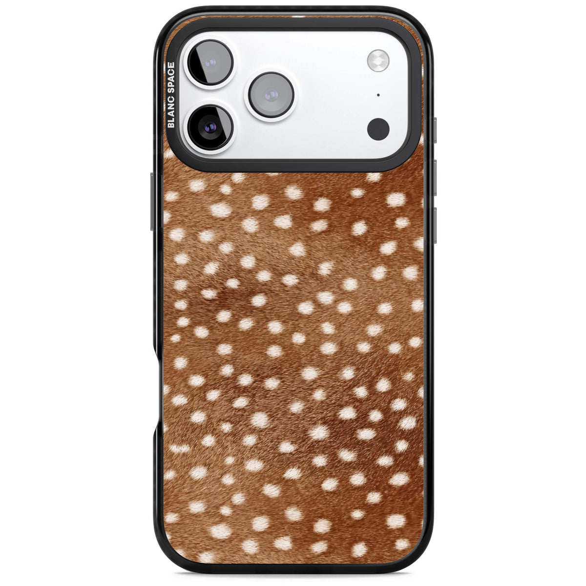 Deer Print animals iPhone case | Black Impact Magsafe case for iPhone 17 Pro, iPhone 17 Pro Max
