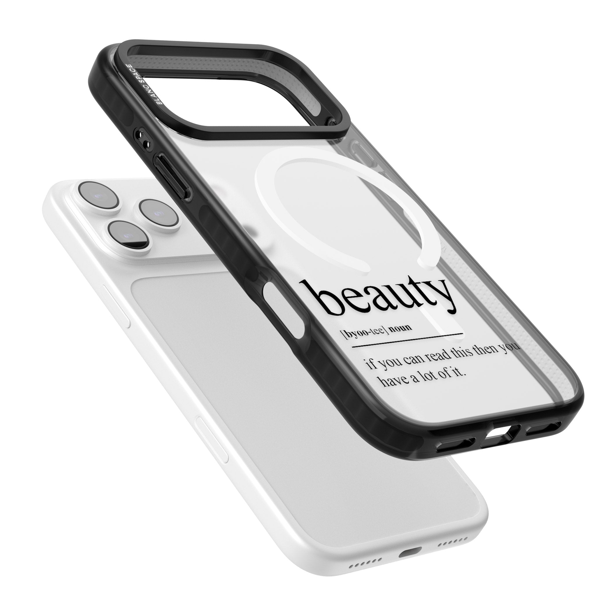 Beauty iPhone 17 Pro Impact Pro Black Phone Case Colours