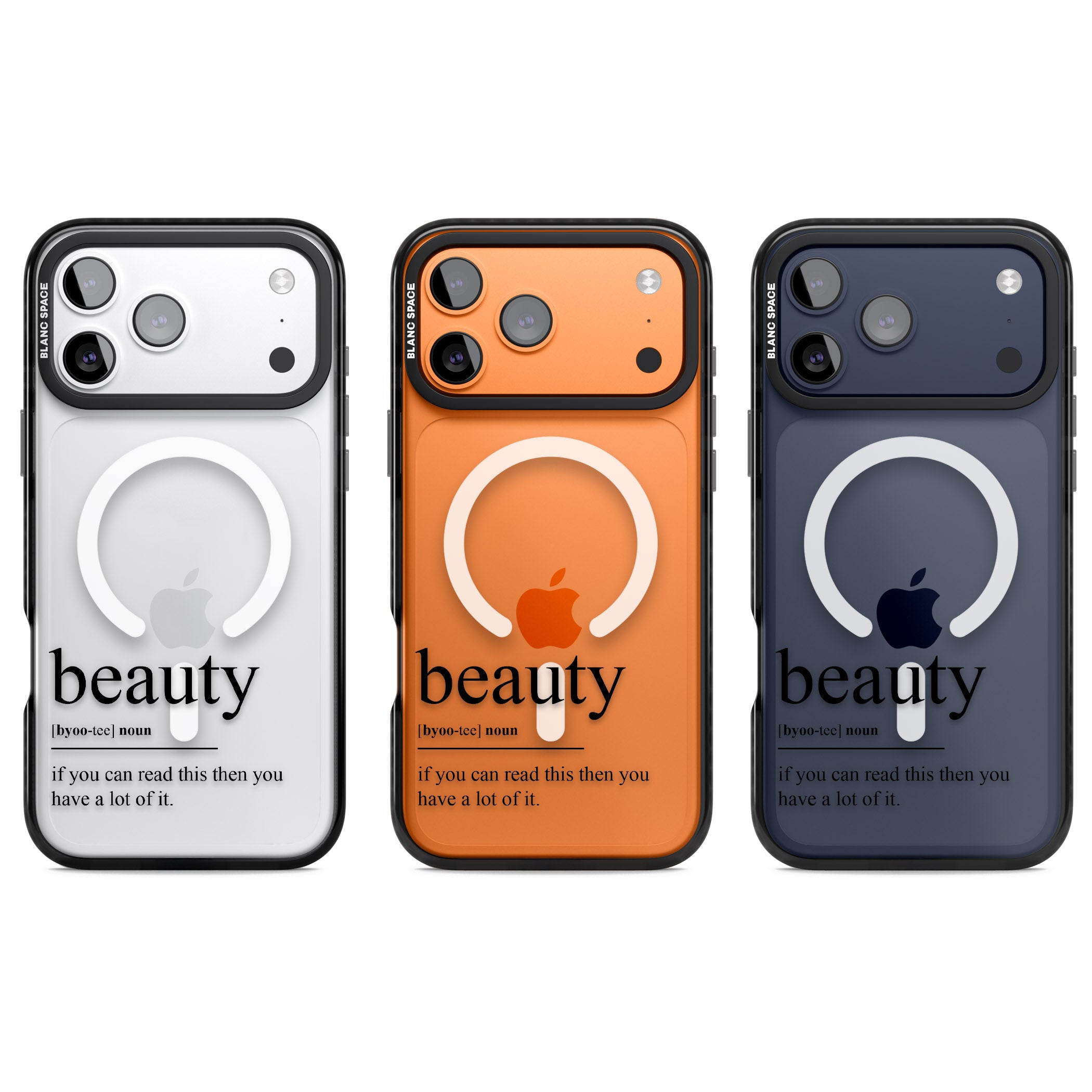 Beauty iPhone 17 Pro Impact Pro Black Phone Case APT Impact Protection