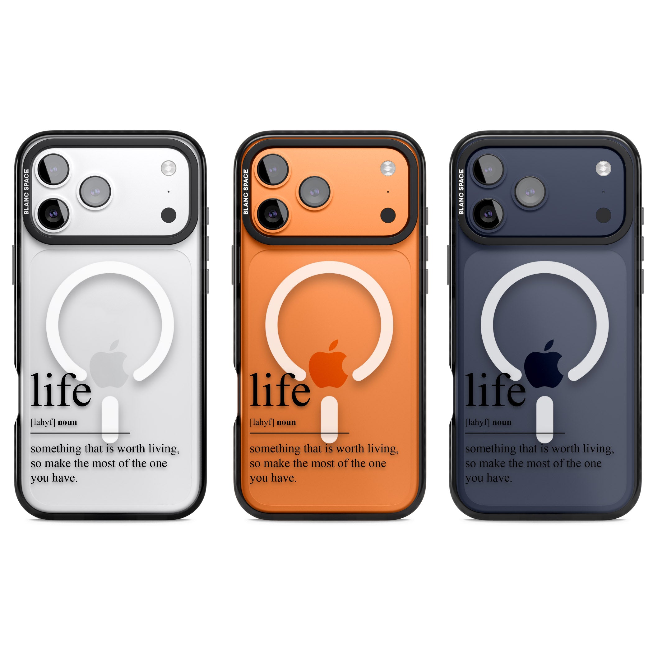 Life iPhone 17 Pro Impact Pro Black Phone Case APT Impact Protection