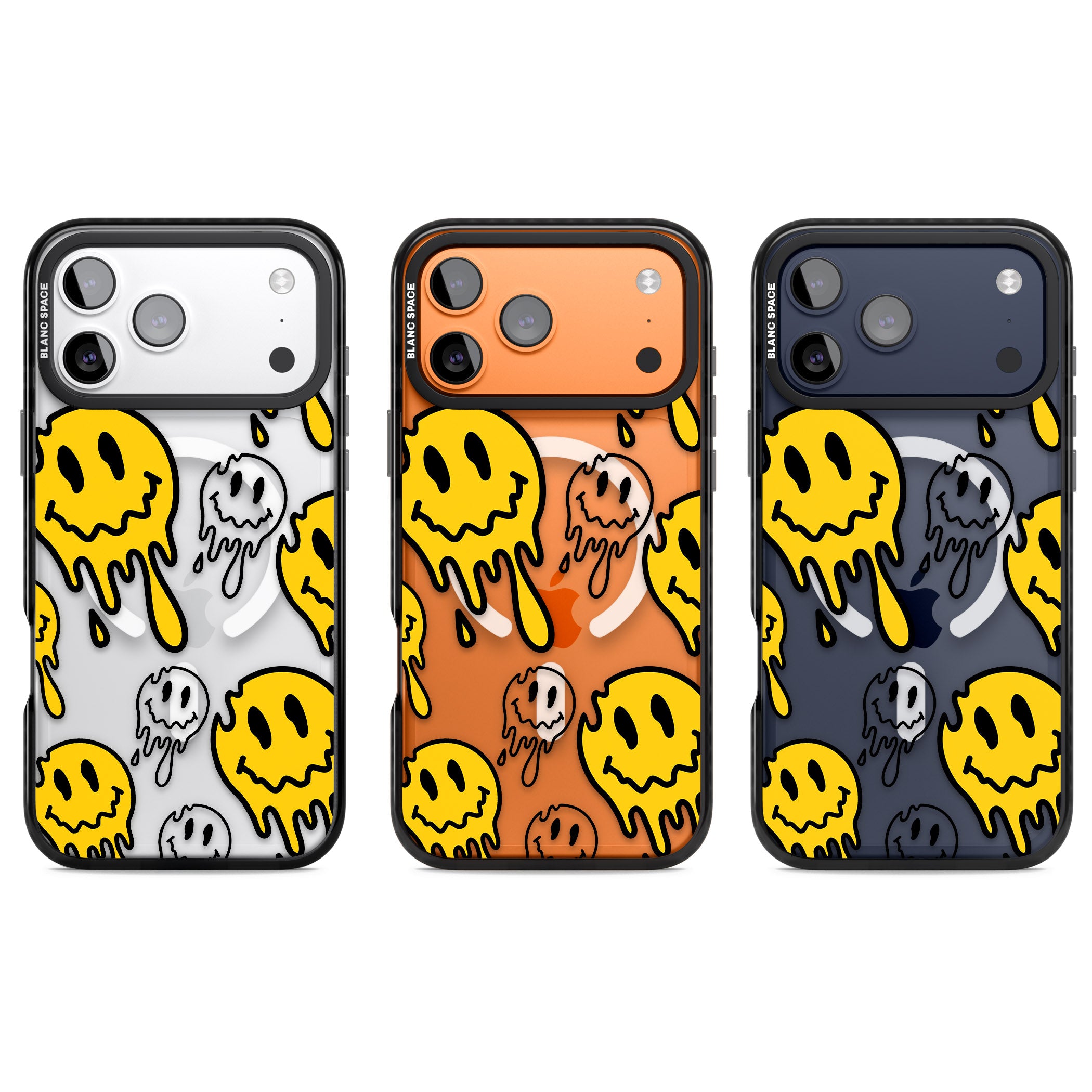 Face Melt iPhone 17 Pro Impact Pro Black Phone Case APT Impact Protection