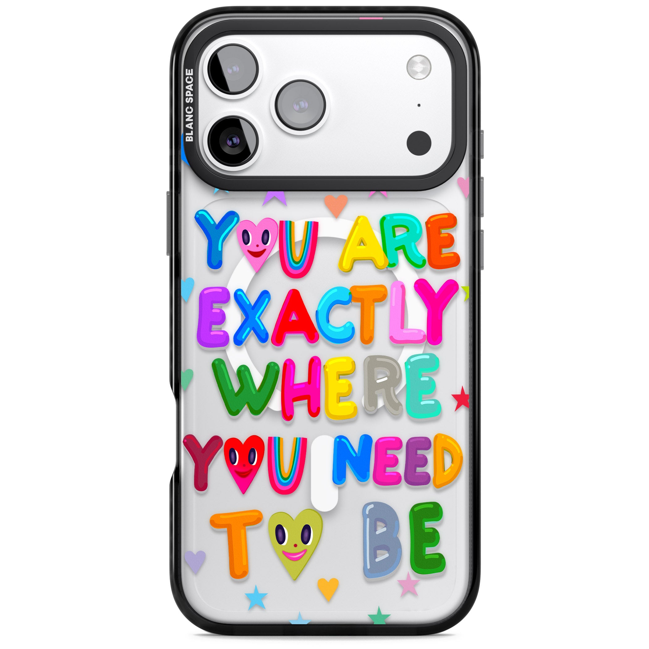 Exactly Where You Need To Be iPhone 17 Pro Impact Pro Black Phone Case