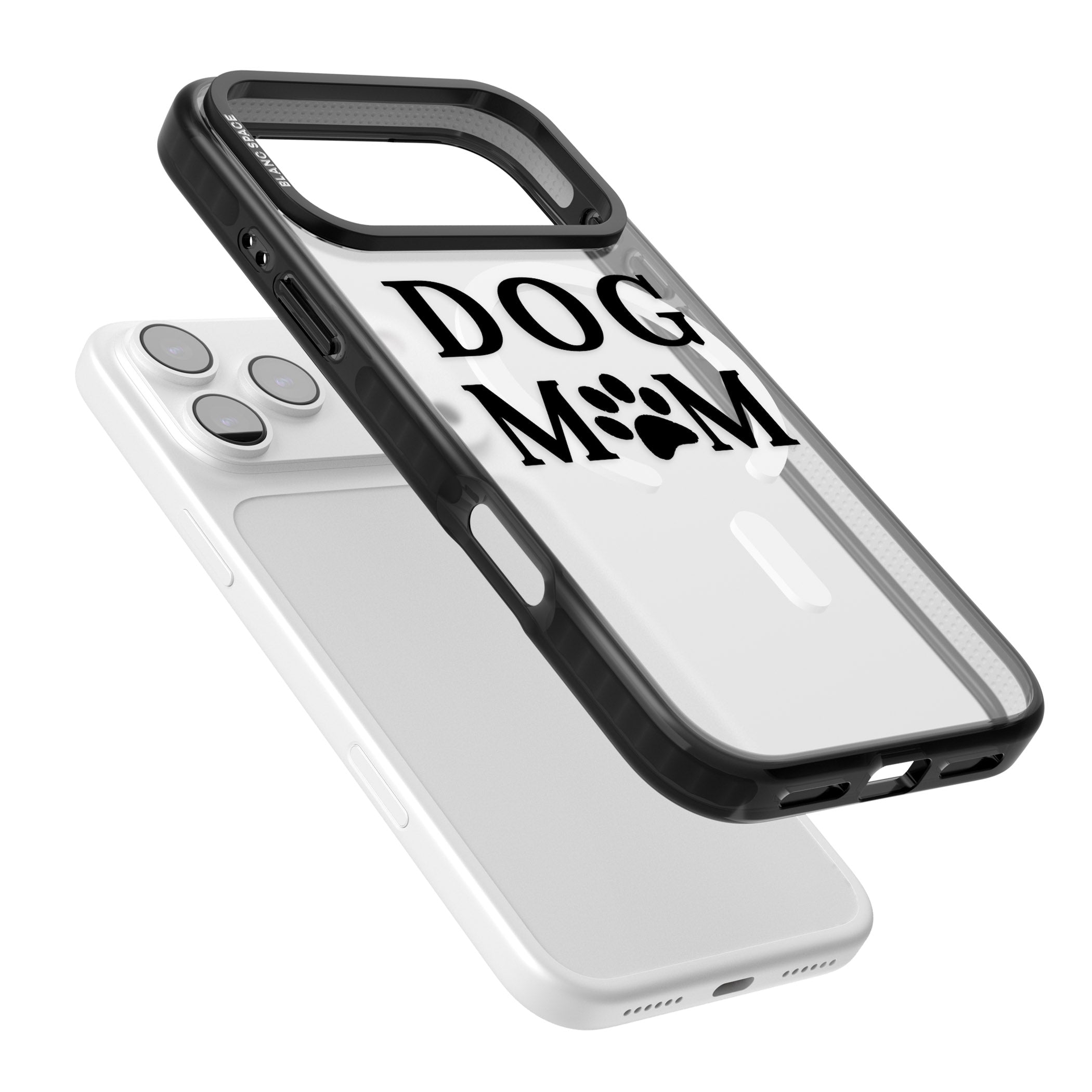 Dog Mom iPhone 17 Pro Impact Pro Black Phone Case Colours