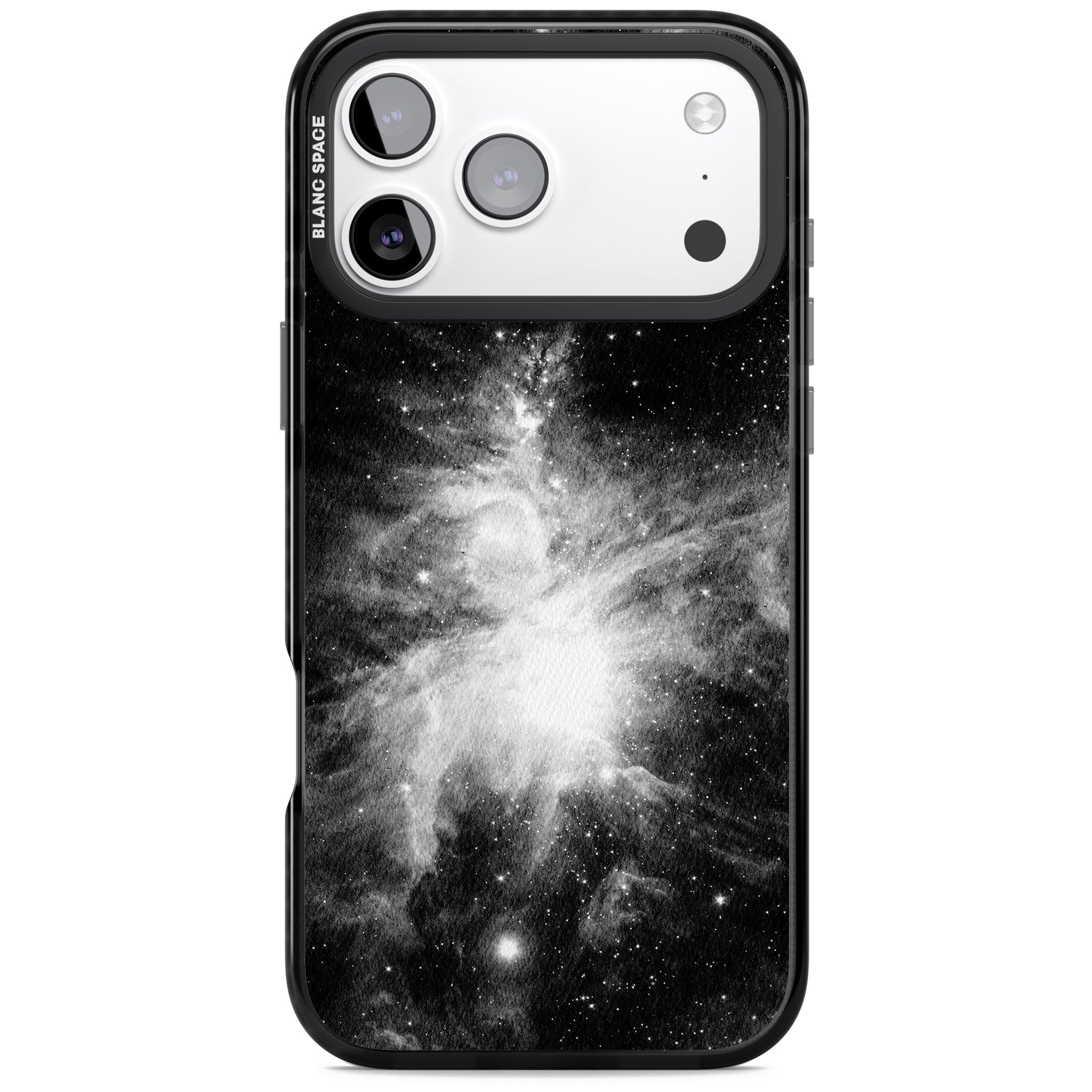 Galaxy Swirl iPhone 17 Pro Impact Pro Black Phone Case